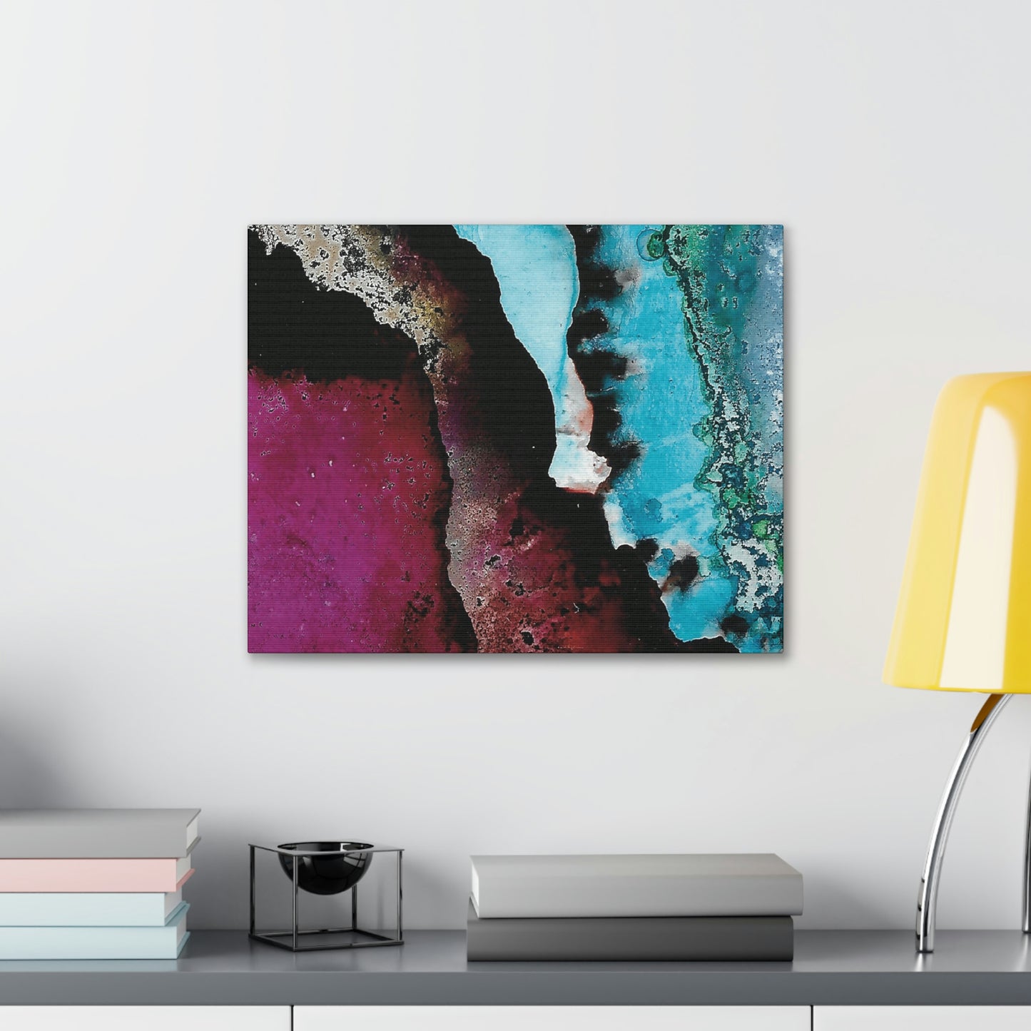 Inner Space 4 Canvas Print - Alja Design