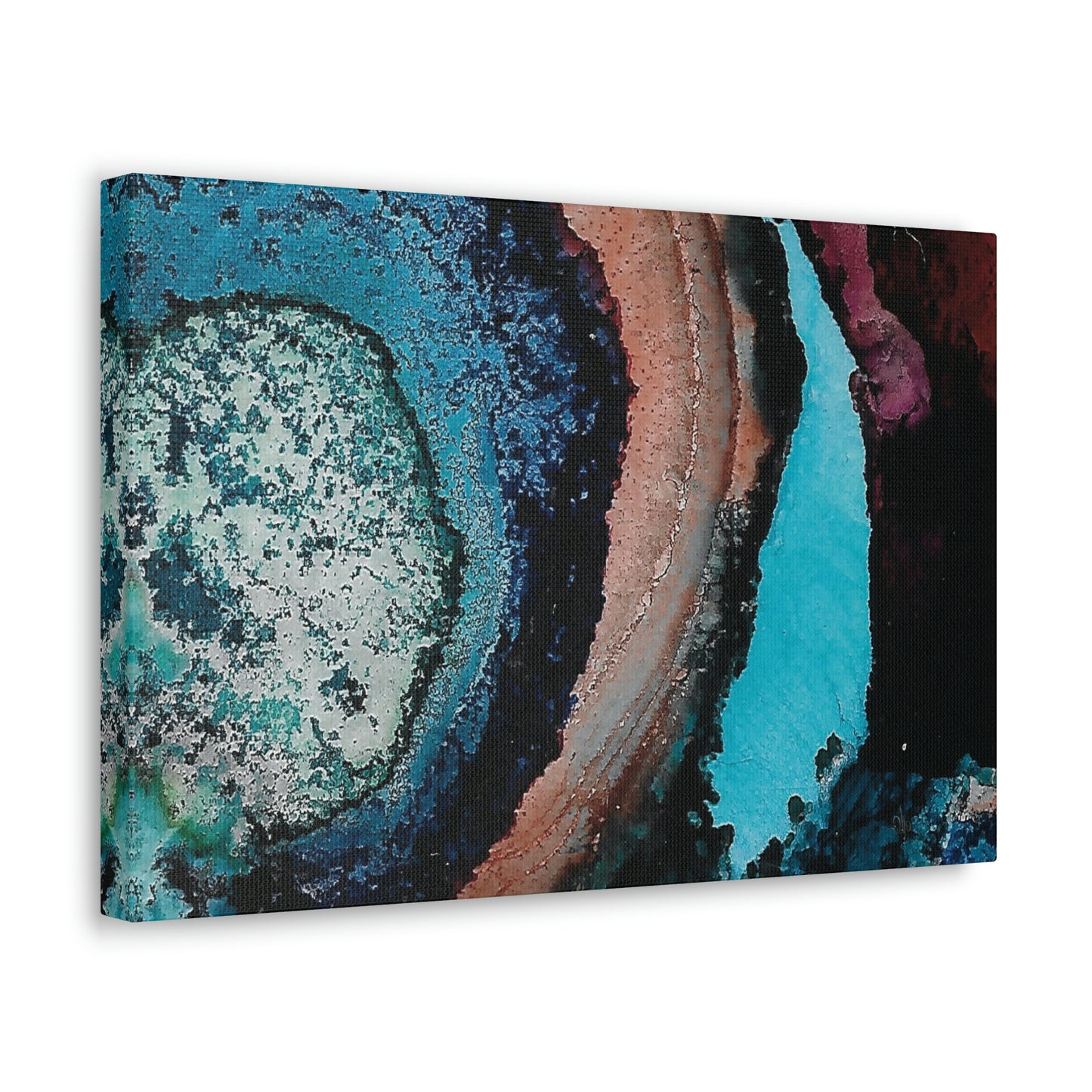 Inner Space 10 Canvas Print - Alja Design