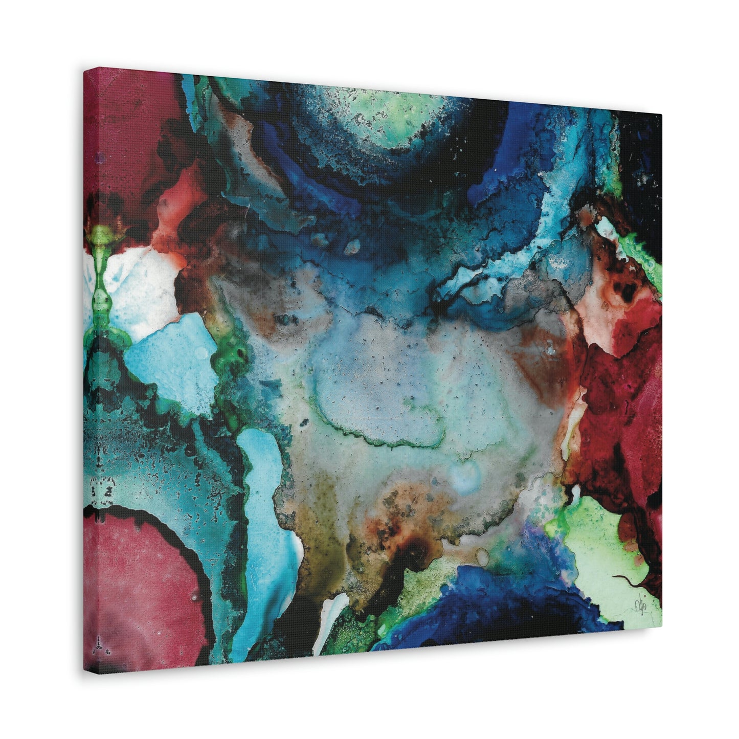Inner Space 19 Canvas Print - Alja Design