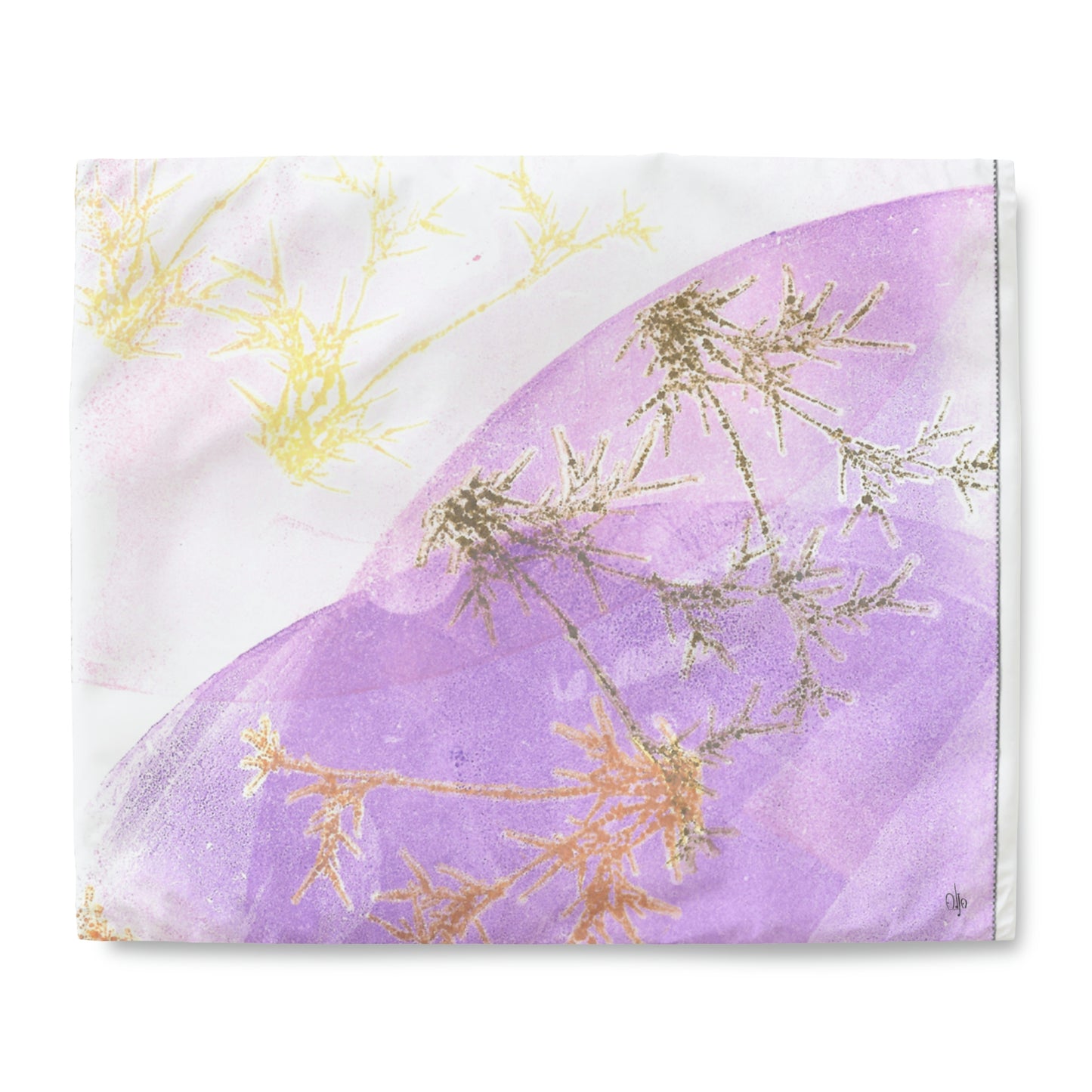 Purple Galaxy Duvet Cover - Alja Design