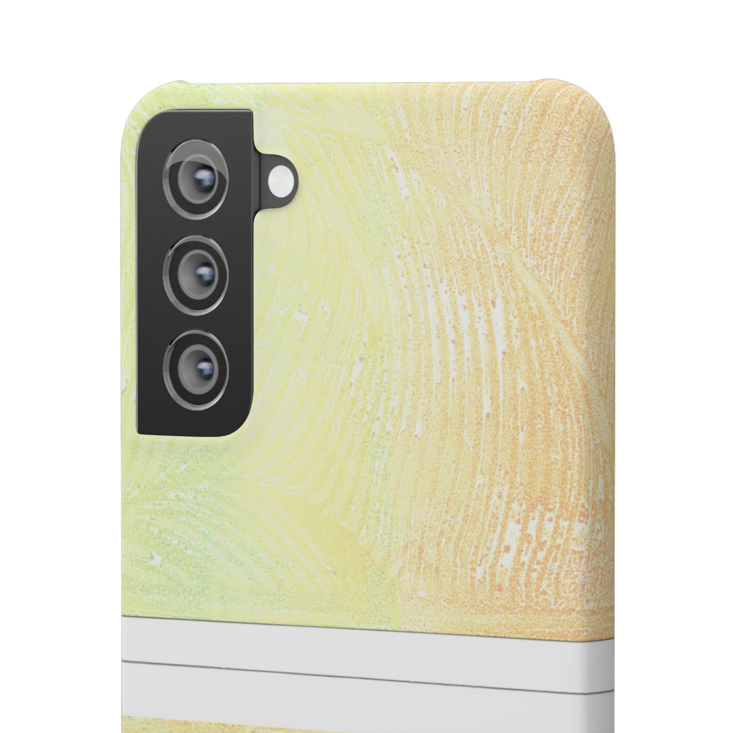 iPhone Samsung Galaxy Pixel5G Snap Case Phone Case Piña Colada with Tropical Waves - Alja Design
