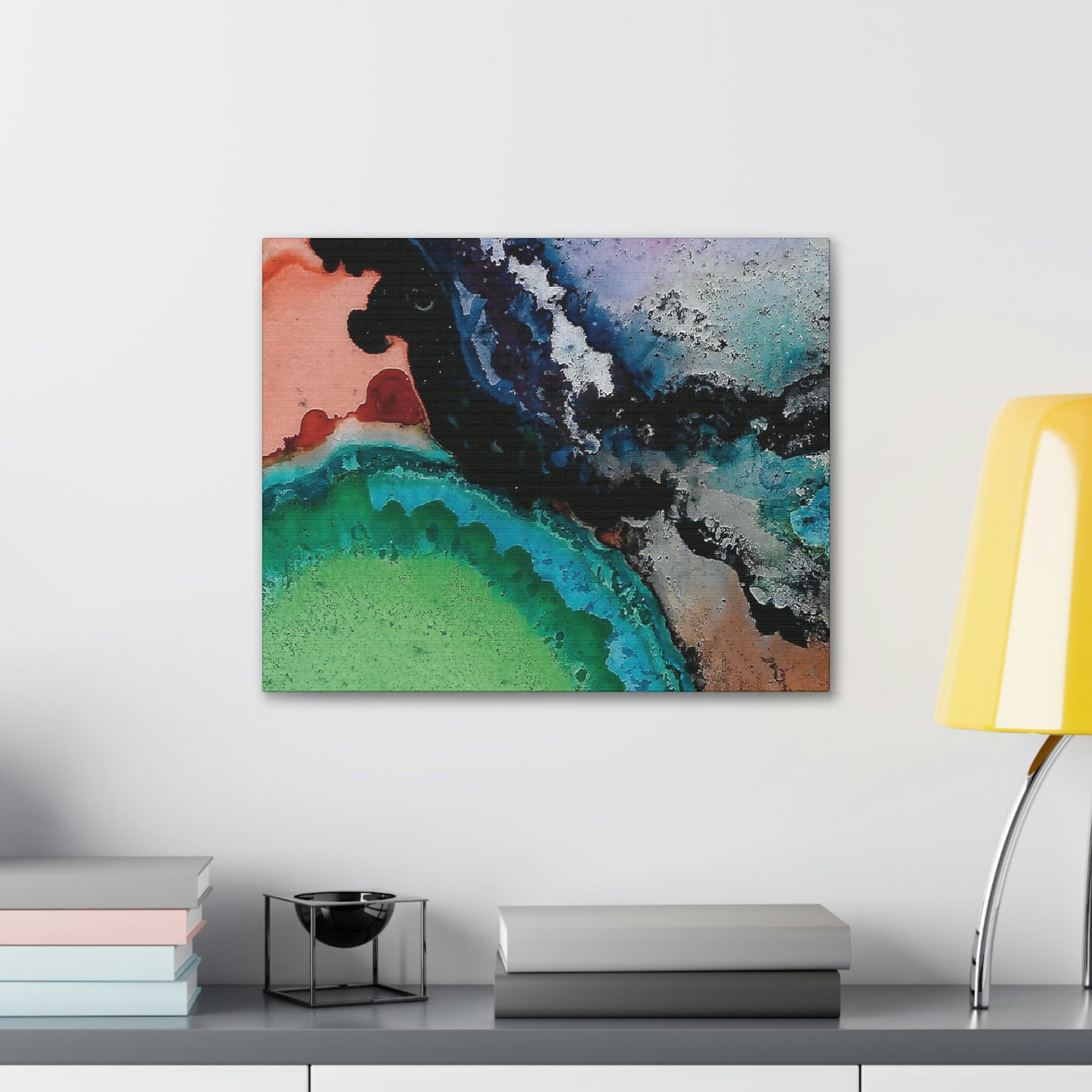 Inner Space 13 Canvas Print - Alja Design