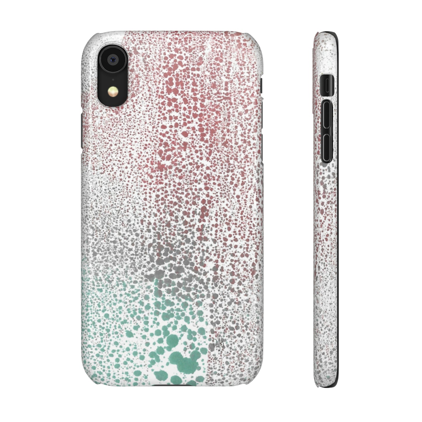 iPhone Samsung Galaxy Pixel5G Snap Case Phone Case Gradient Drip - Alja Design