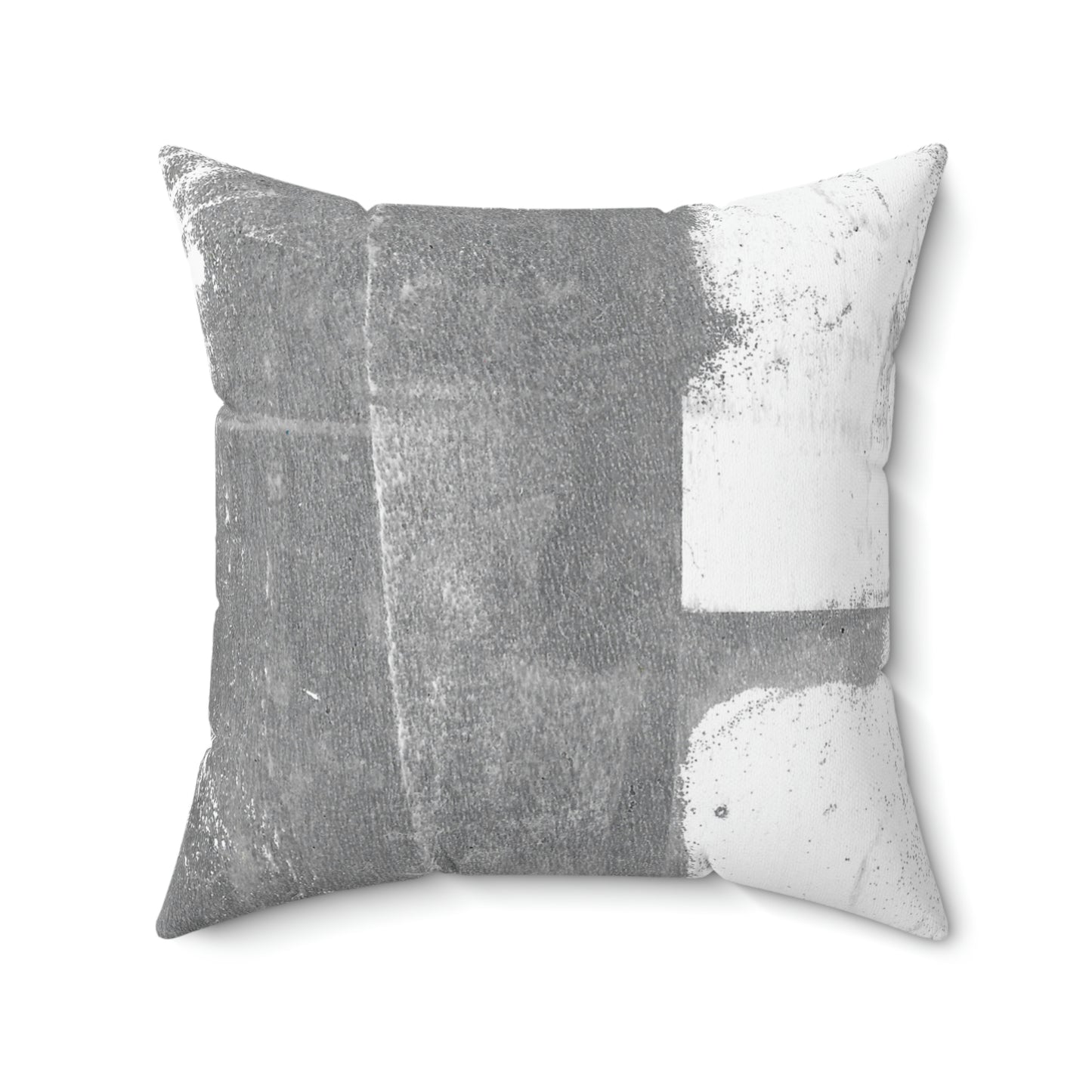 Grey Wall Square Pillow - Alja Design