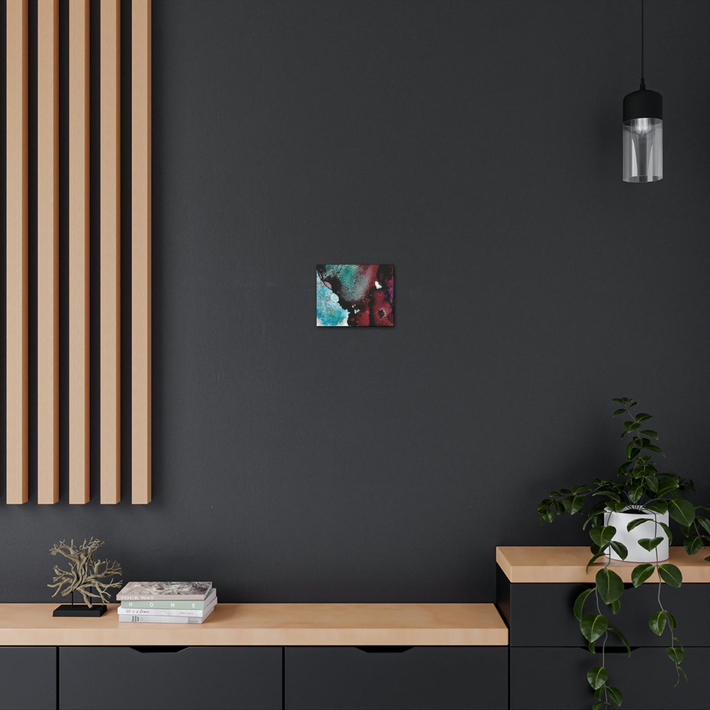 Inner Space 6 Canvas Print - Alja Design