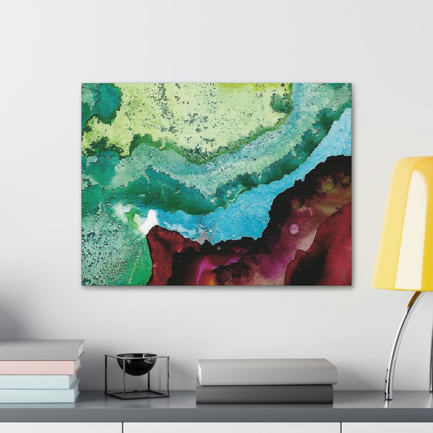 Inner Space 11 Canvas Print - Alja Design