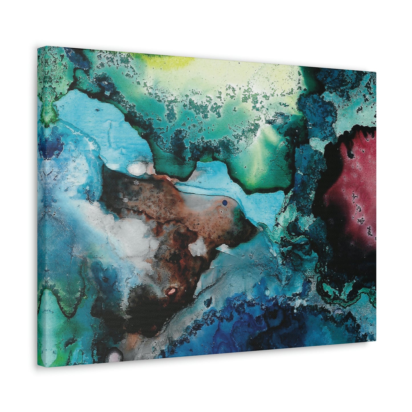 Inner Space 18 Canvas Print - Alja Design