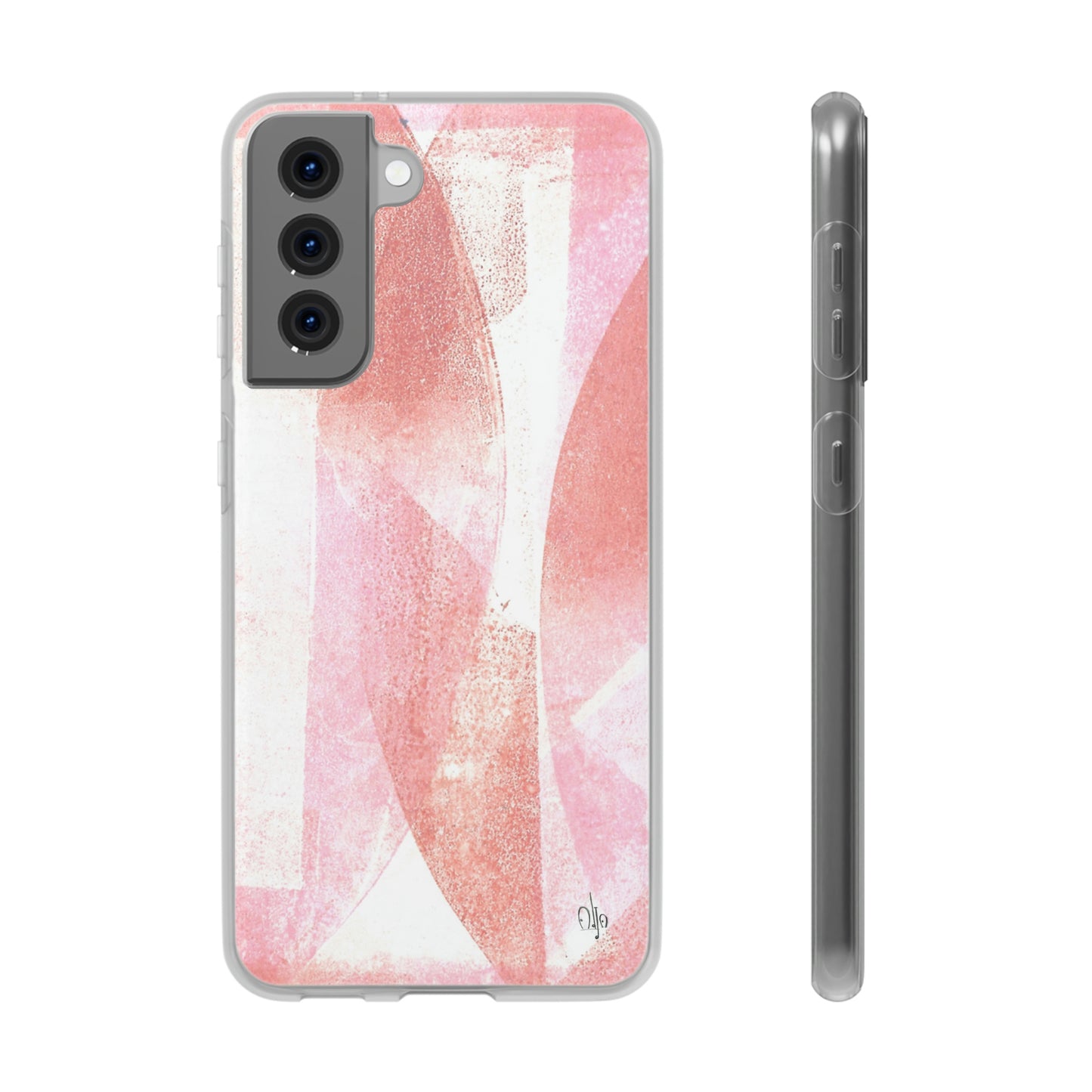 iPhone and Samsung Galaxy Flexi Phone Case Red Glass - Alja Design