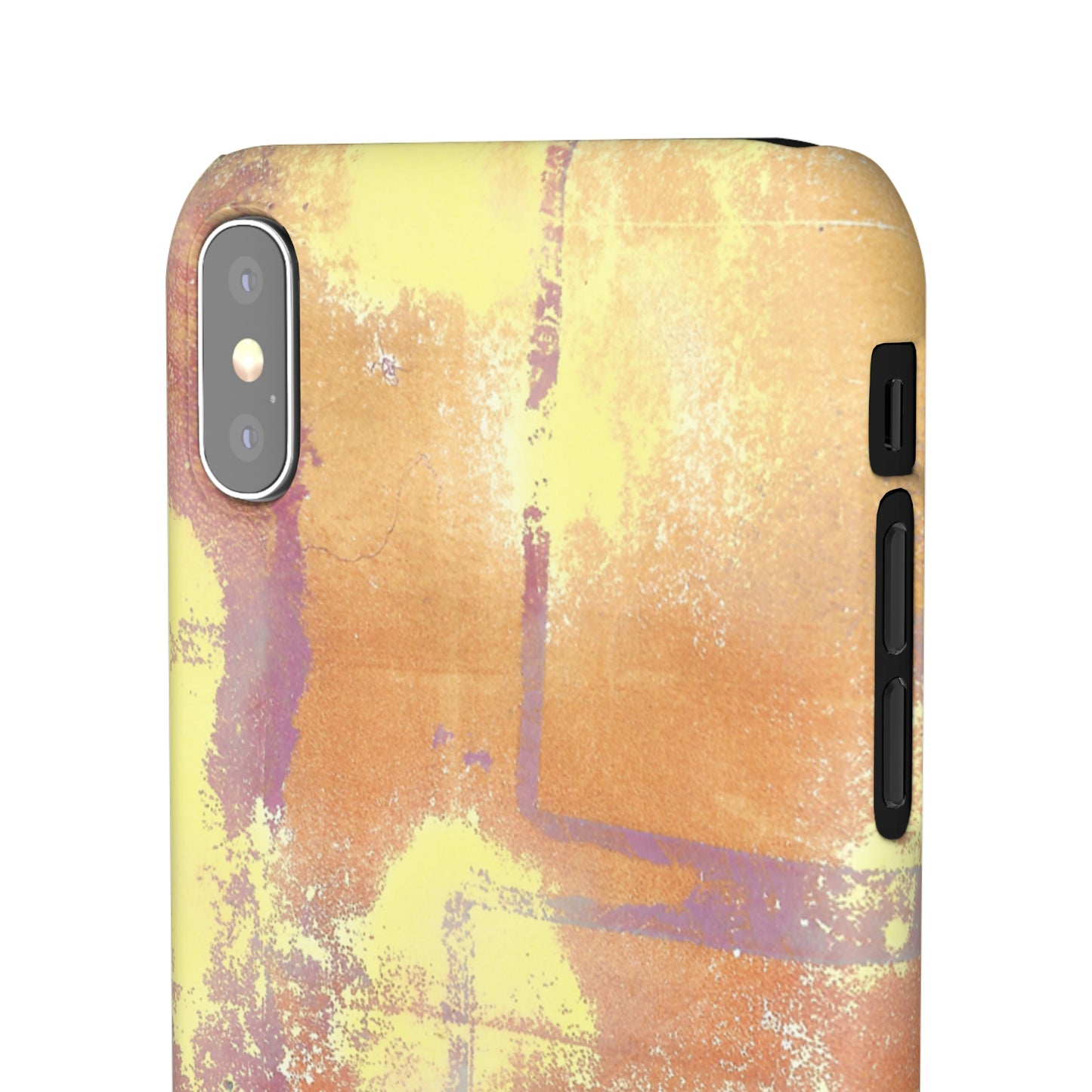 iPhone Samsung Galaxy Pixel5G Snap Case Phone Case Passionate Orange - Alja Design