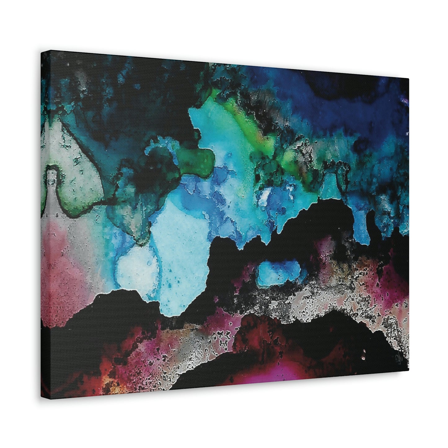 Inner Space 5 Canvas Print - Alja Design