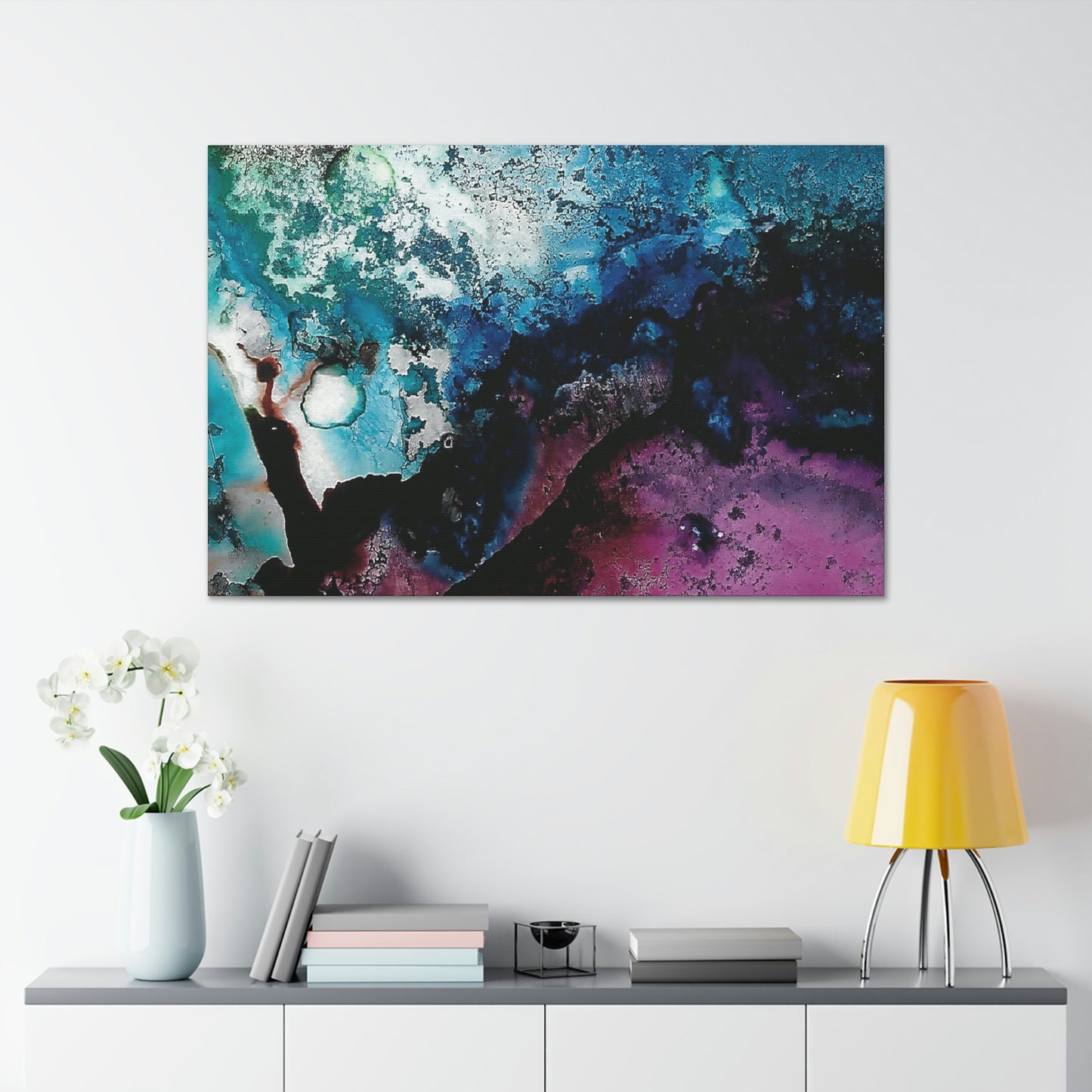 Inner Space 2 Canvas Print - Alja Design