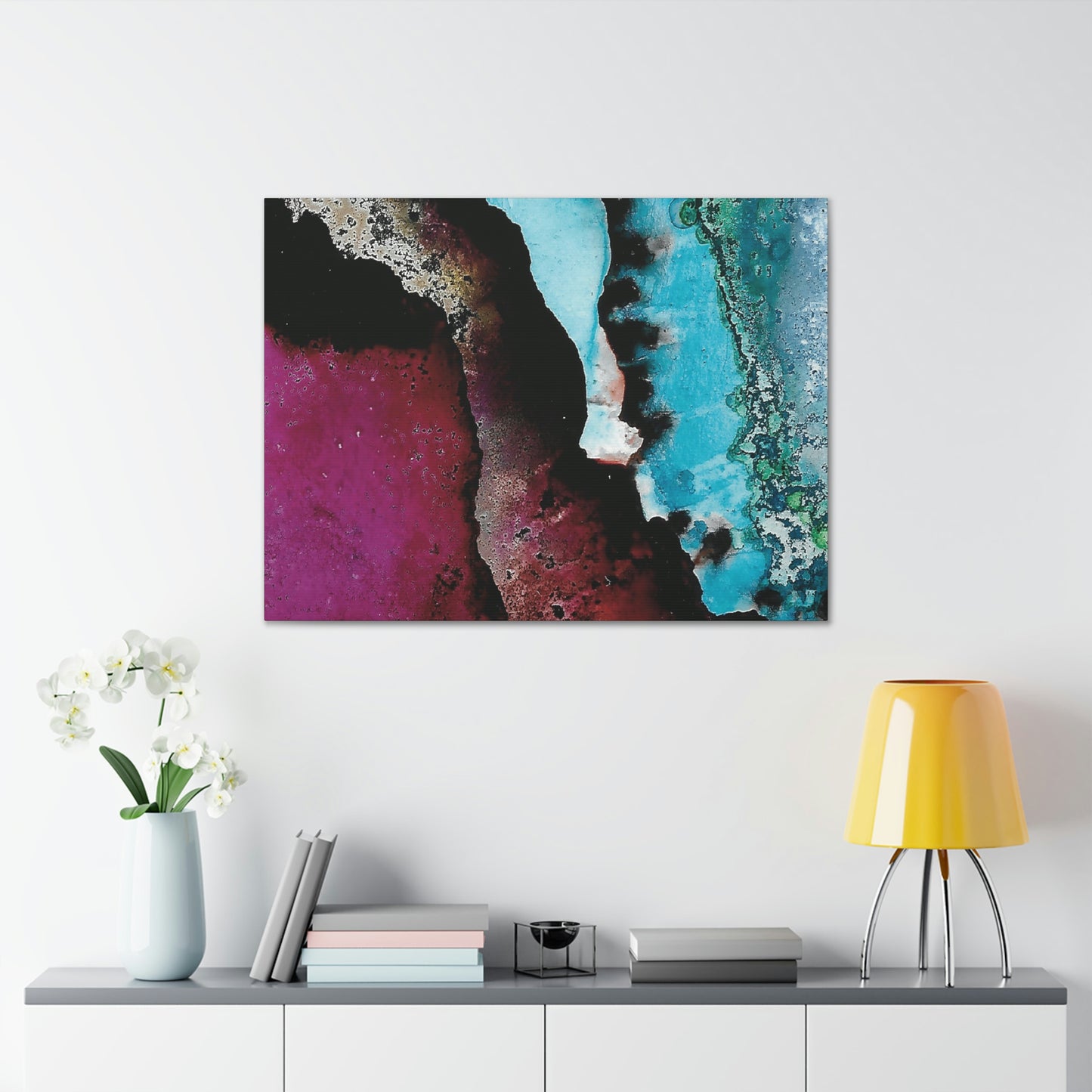 Inner Space 4 Canvas Print - Alja Design
