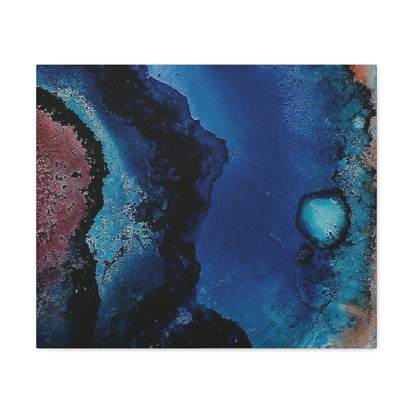 Inner Space 8 Canvas Print - Alja Design