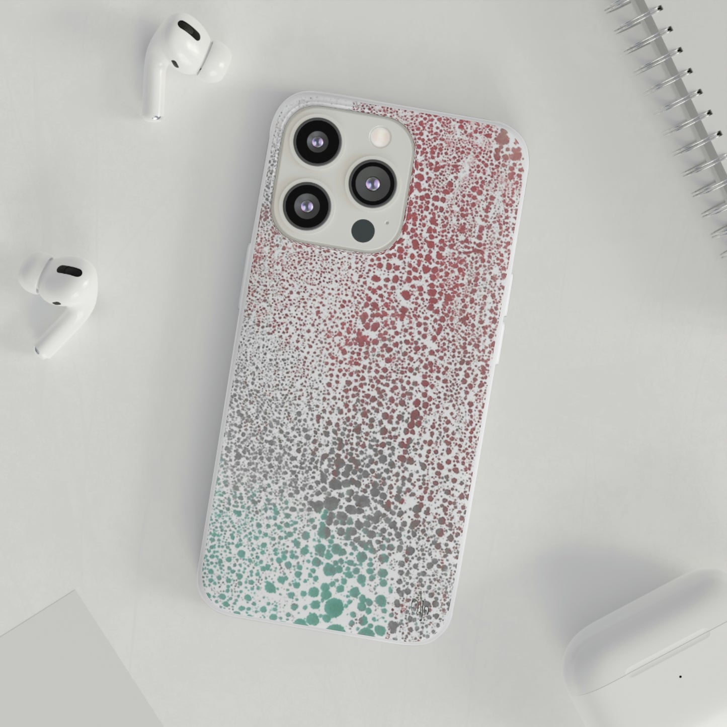 iPhone and Samsung Galaxy Flexi Phone Case Gradient Drip - Alja Design