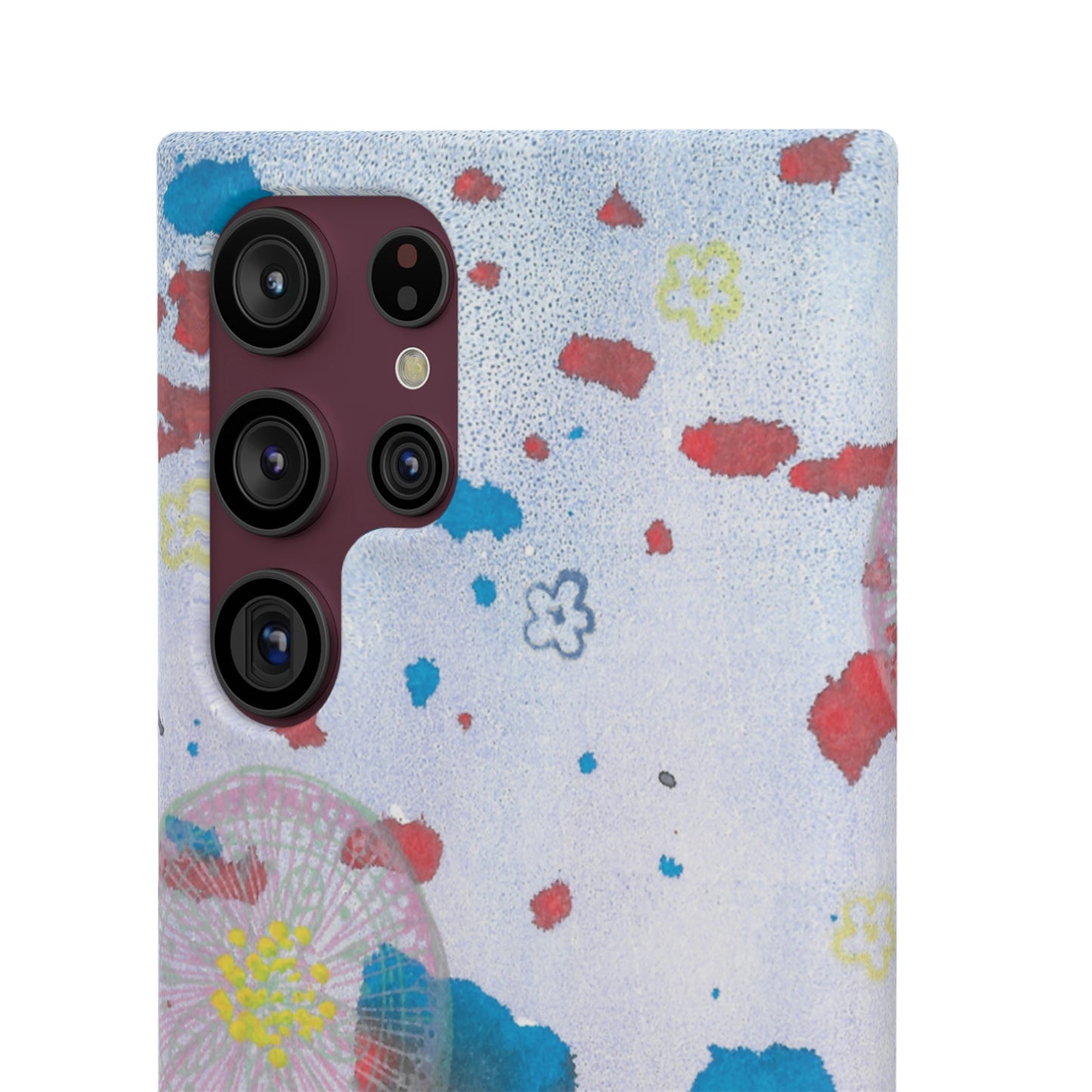 iPhone Samsung Galaxy Pixel5G Snap Case Phone Case Dandelion Party - Alja Design