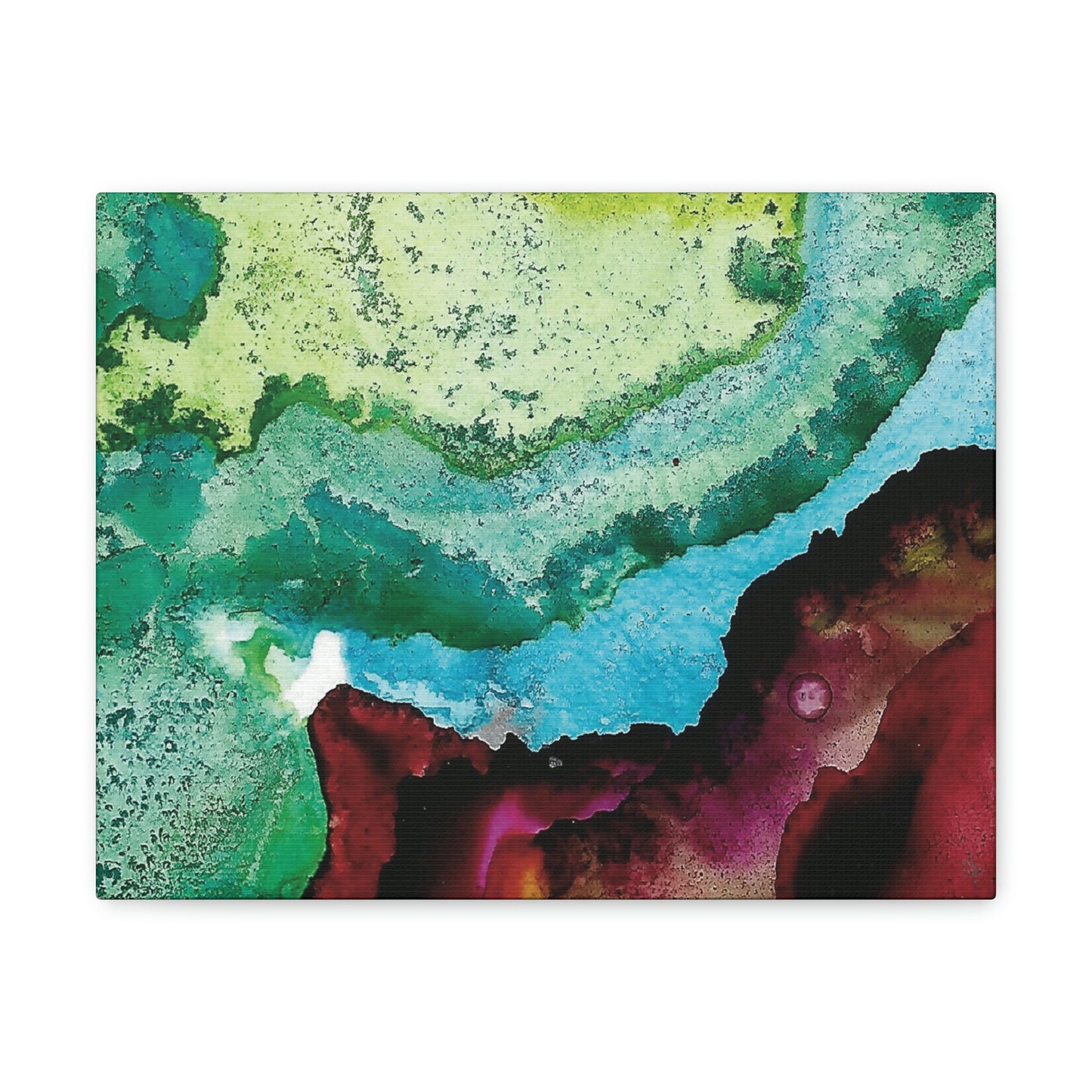 Inner Space 11 Canvas Print - Alja Design