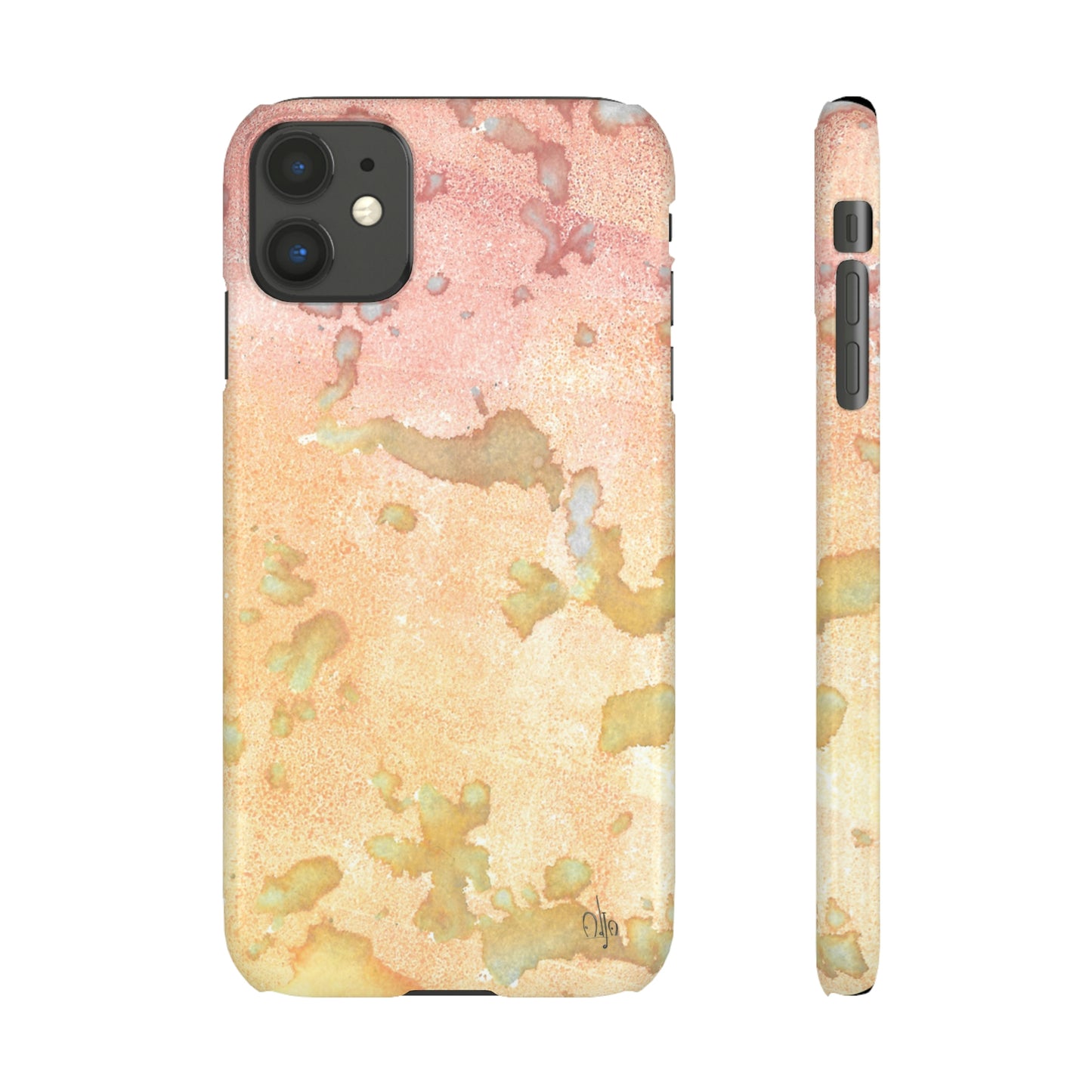 iPhone Samsung Galaxy Pixel5G Snap Case Phone Case Red Planet - Alja Design