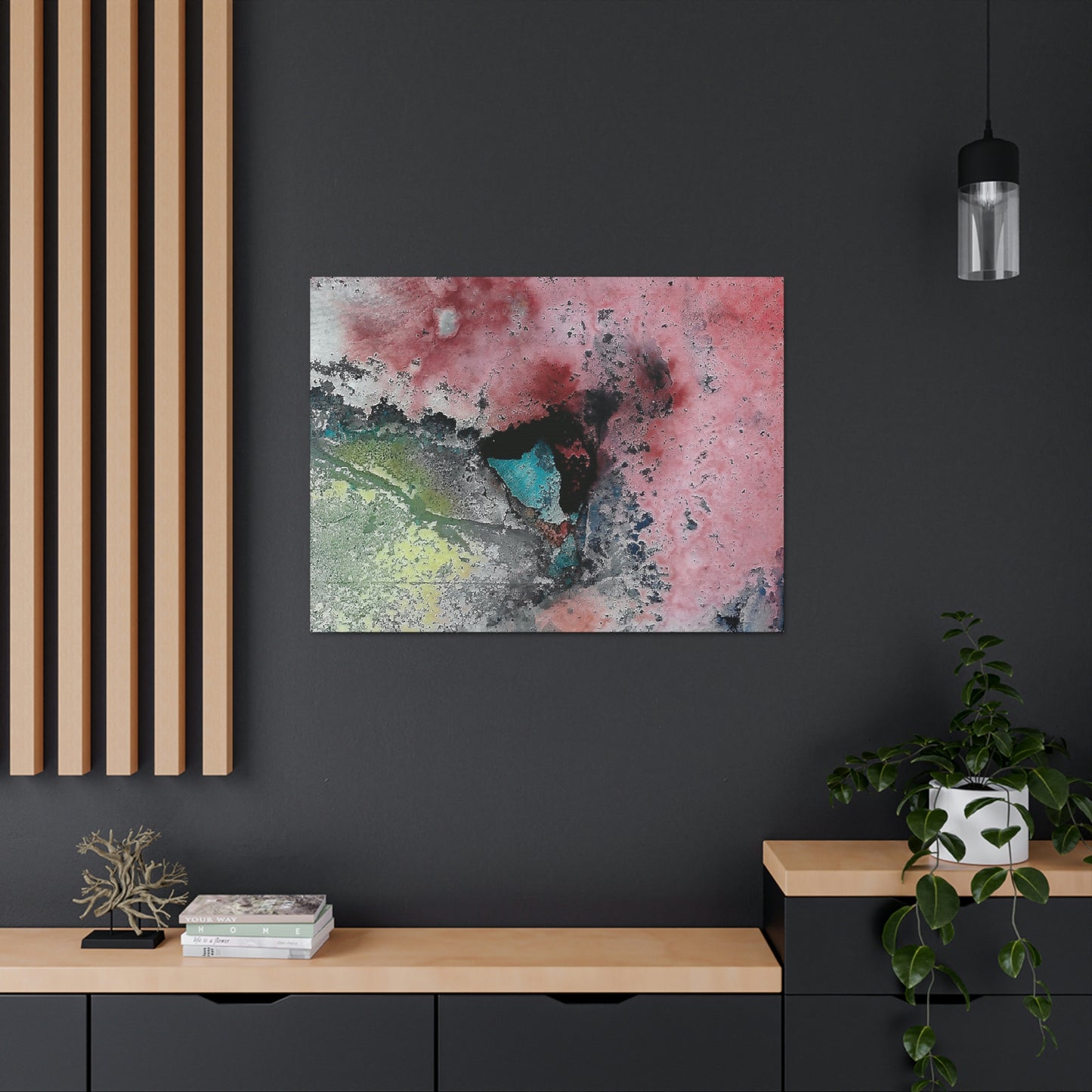 Inner Space 15 Canvas Print - Alja Design