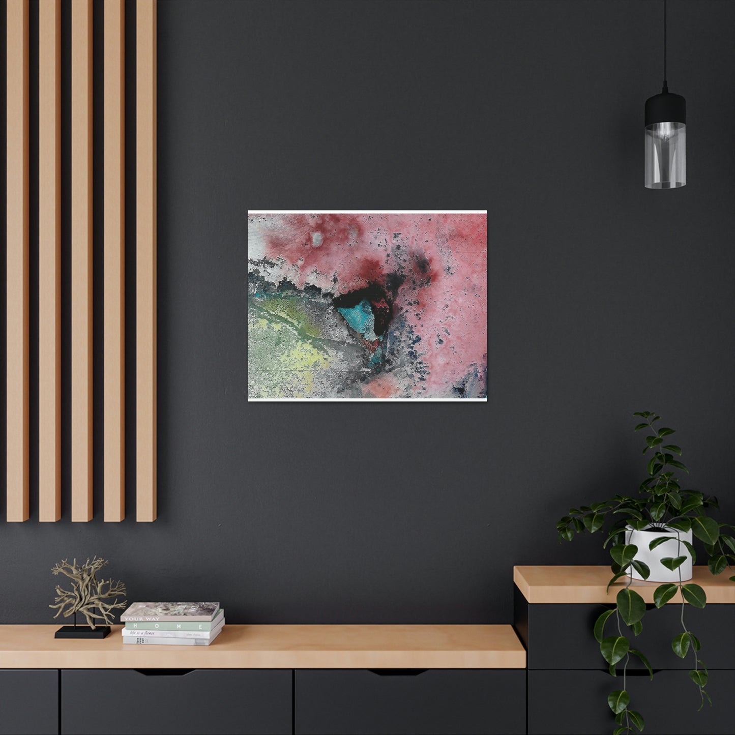Inner Space 15 Canvas Print - Alja Design