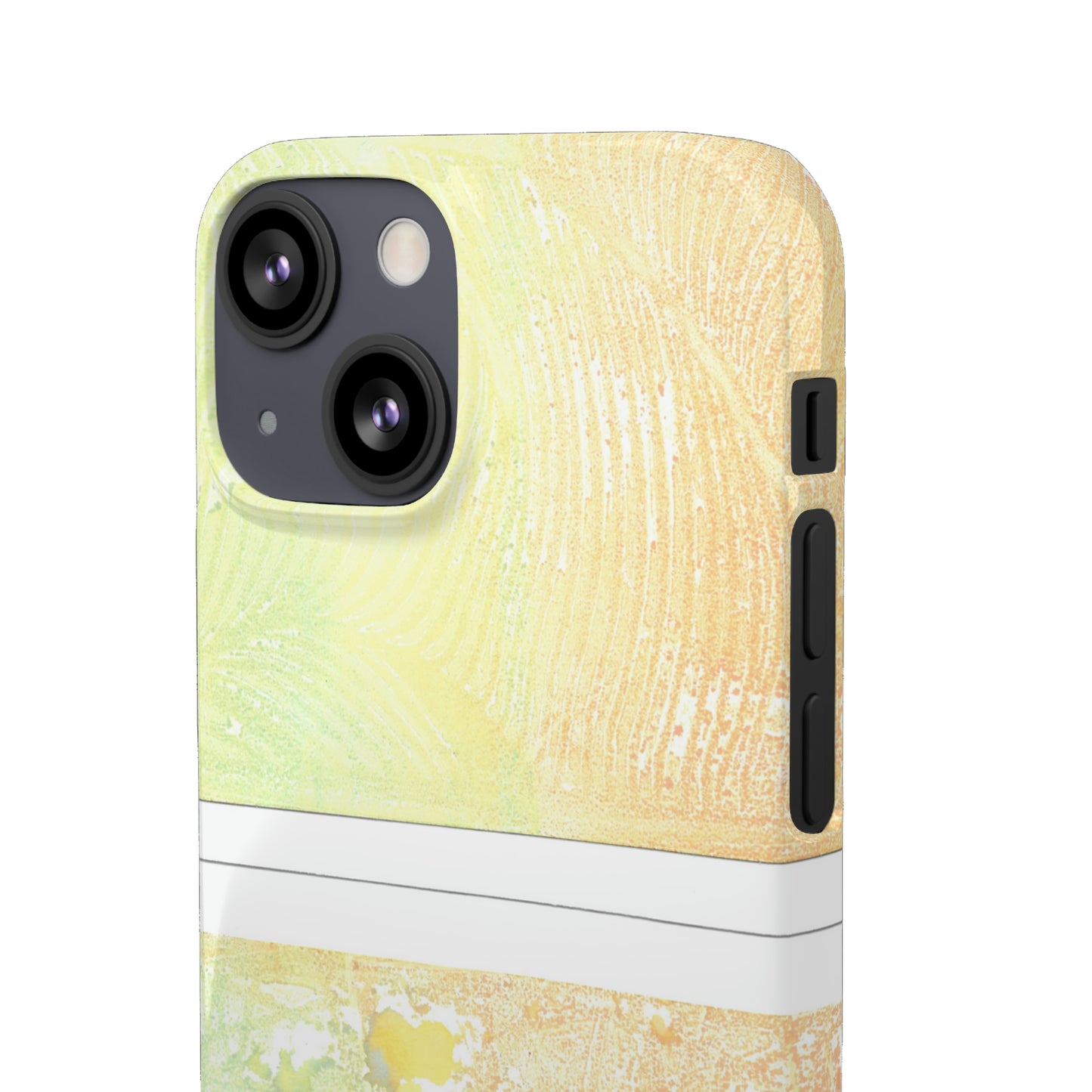 iPhone Samsung Galaxy Pixel5G Snap Case Phone Case Piña Colada with Tropical Waves - Alja Design