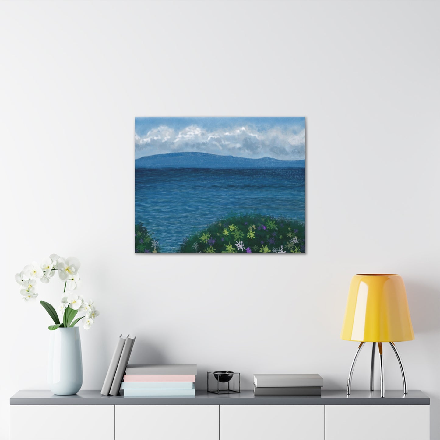 Monterey Bay Canvas Print - Alja Design