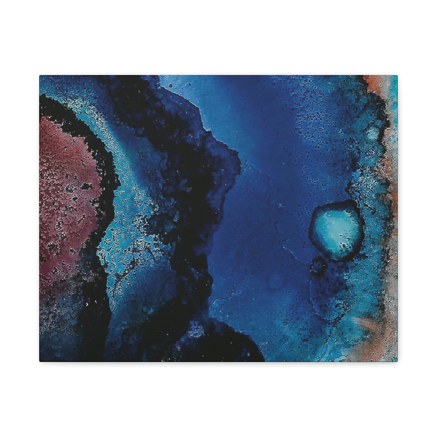 Inner Space 8 Canvas Print - Alja Design