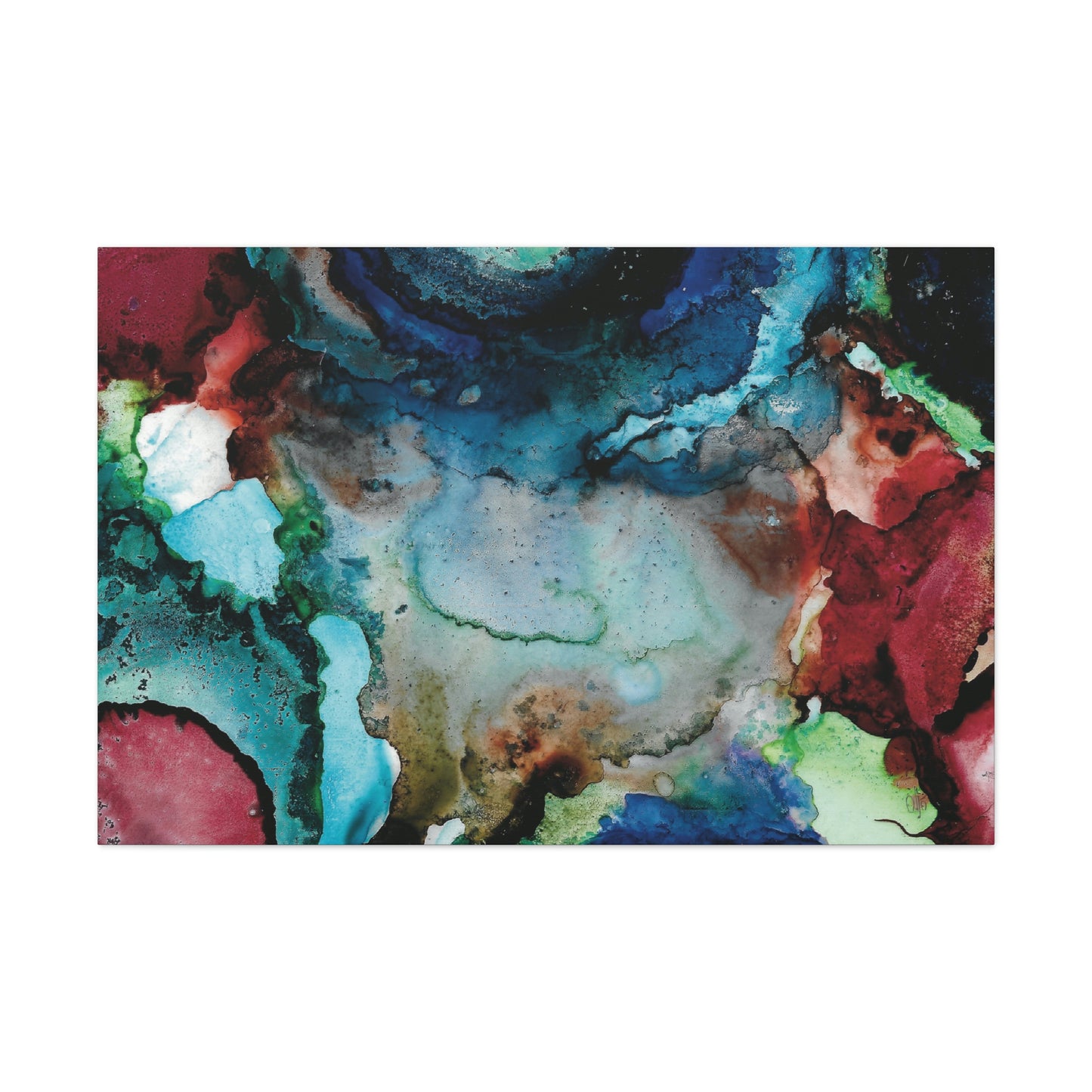 Inner Space 19 Canvas Print - Alja Design