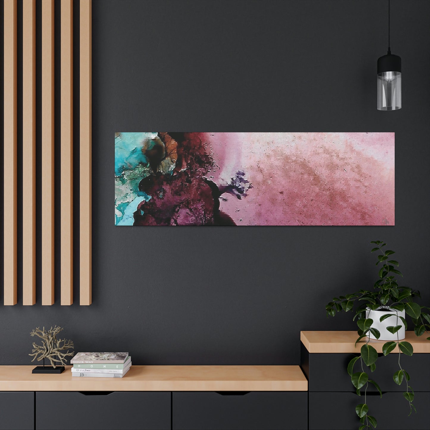 Inner Space 1 Canvas Print - Alja Design