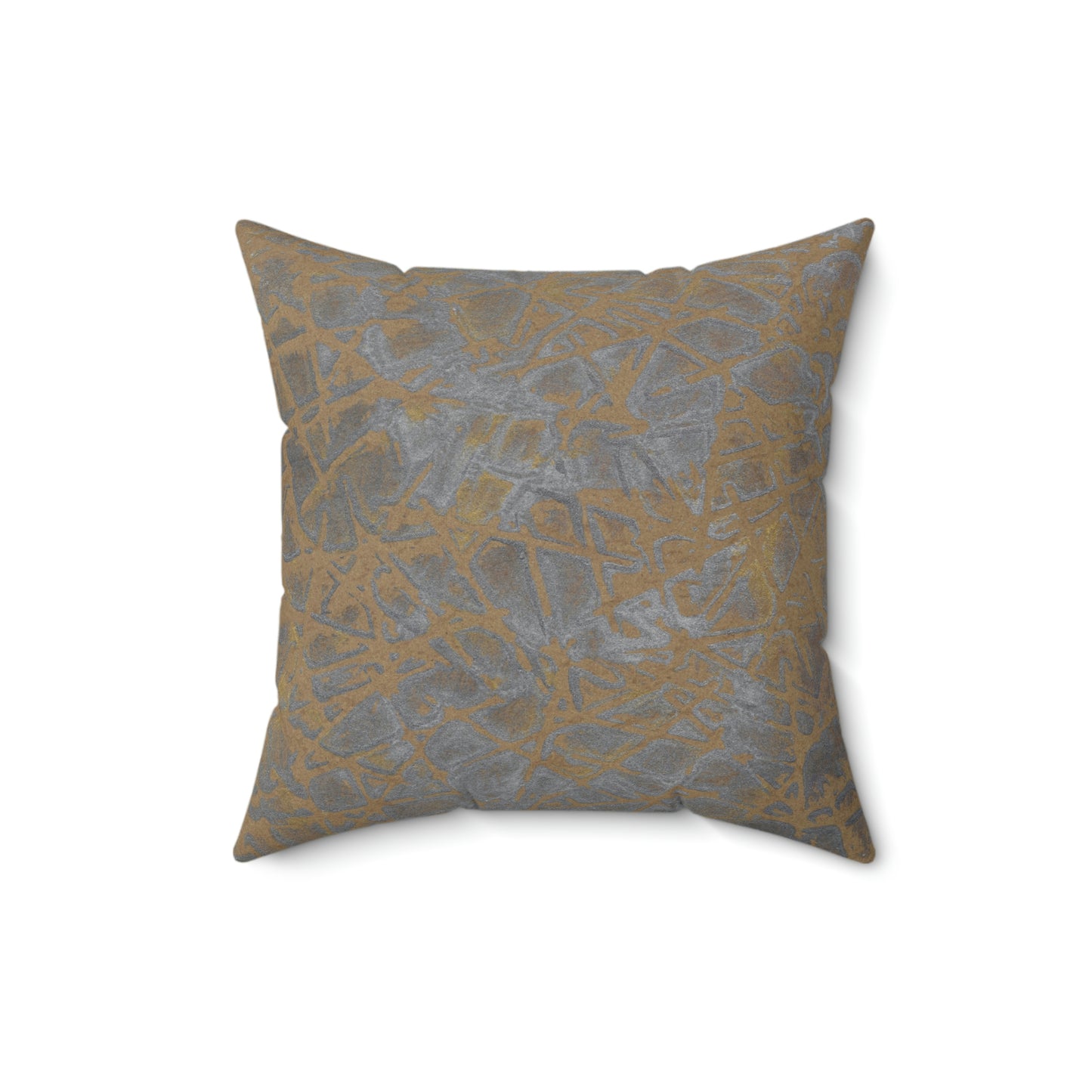 Silver Clouds Square Pillow - Alja Design