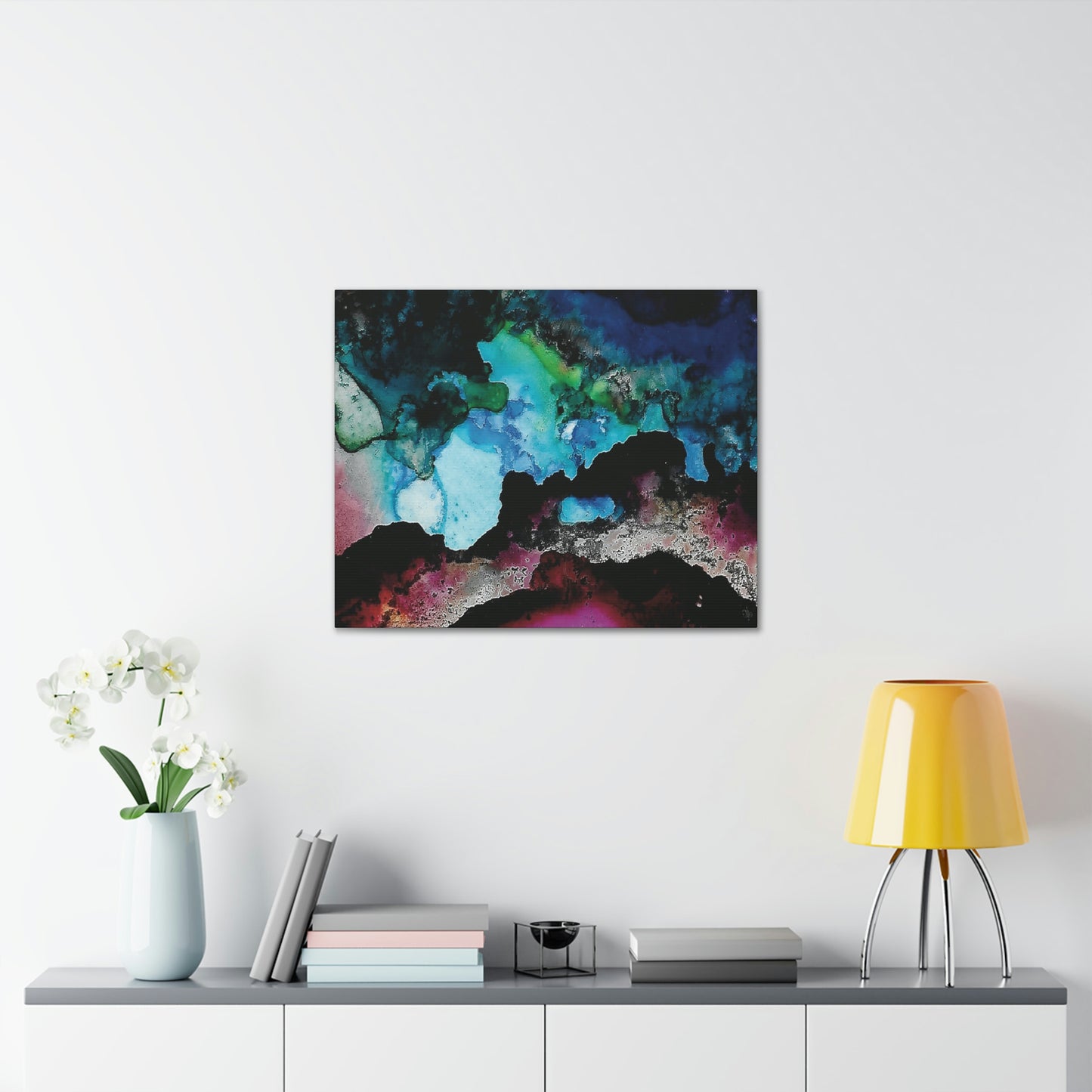 Inner Space 5 Canvas Print - Alja Design