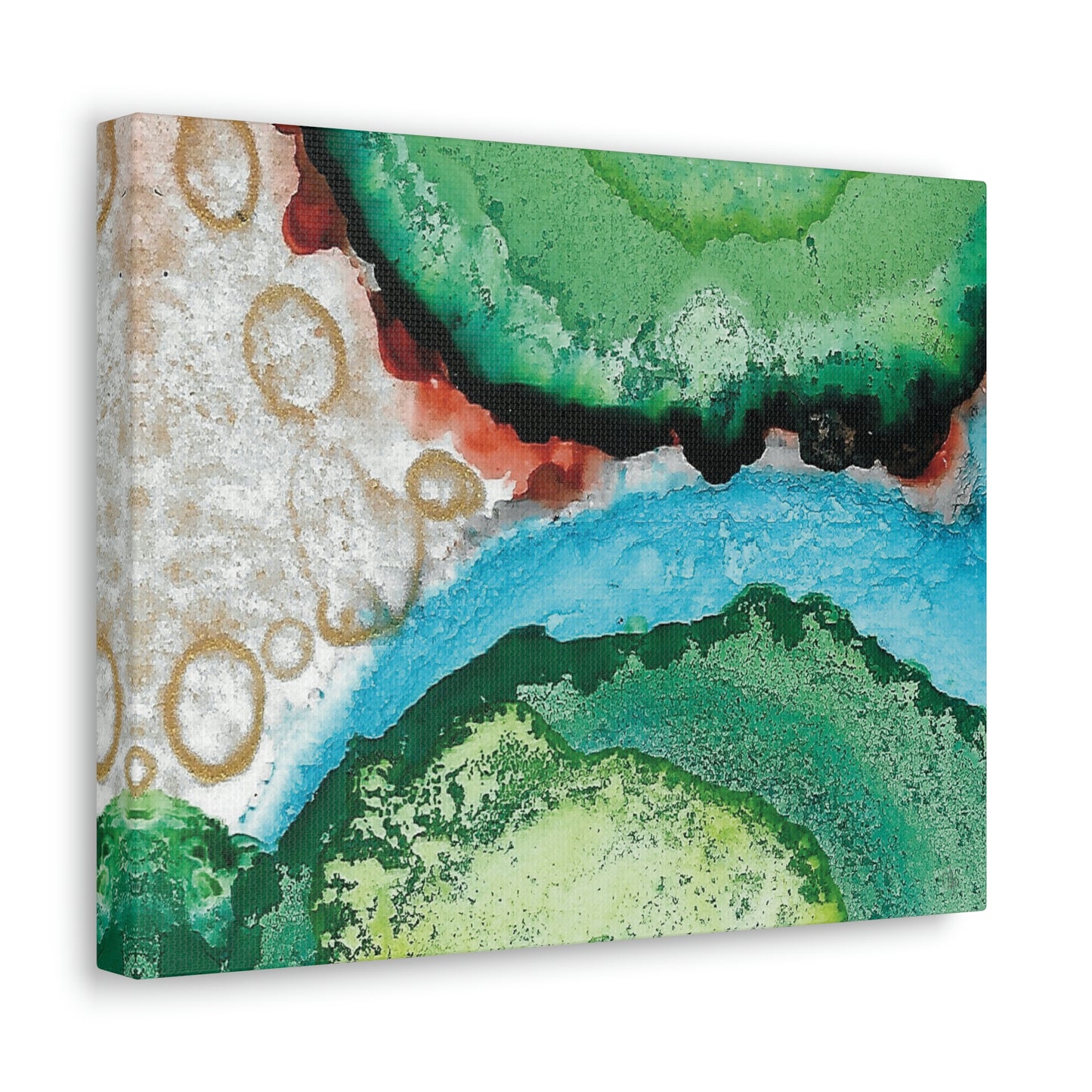 Inner Space 12 Canvas Print - Alja Design