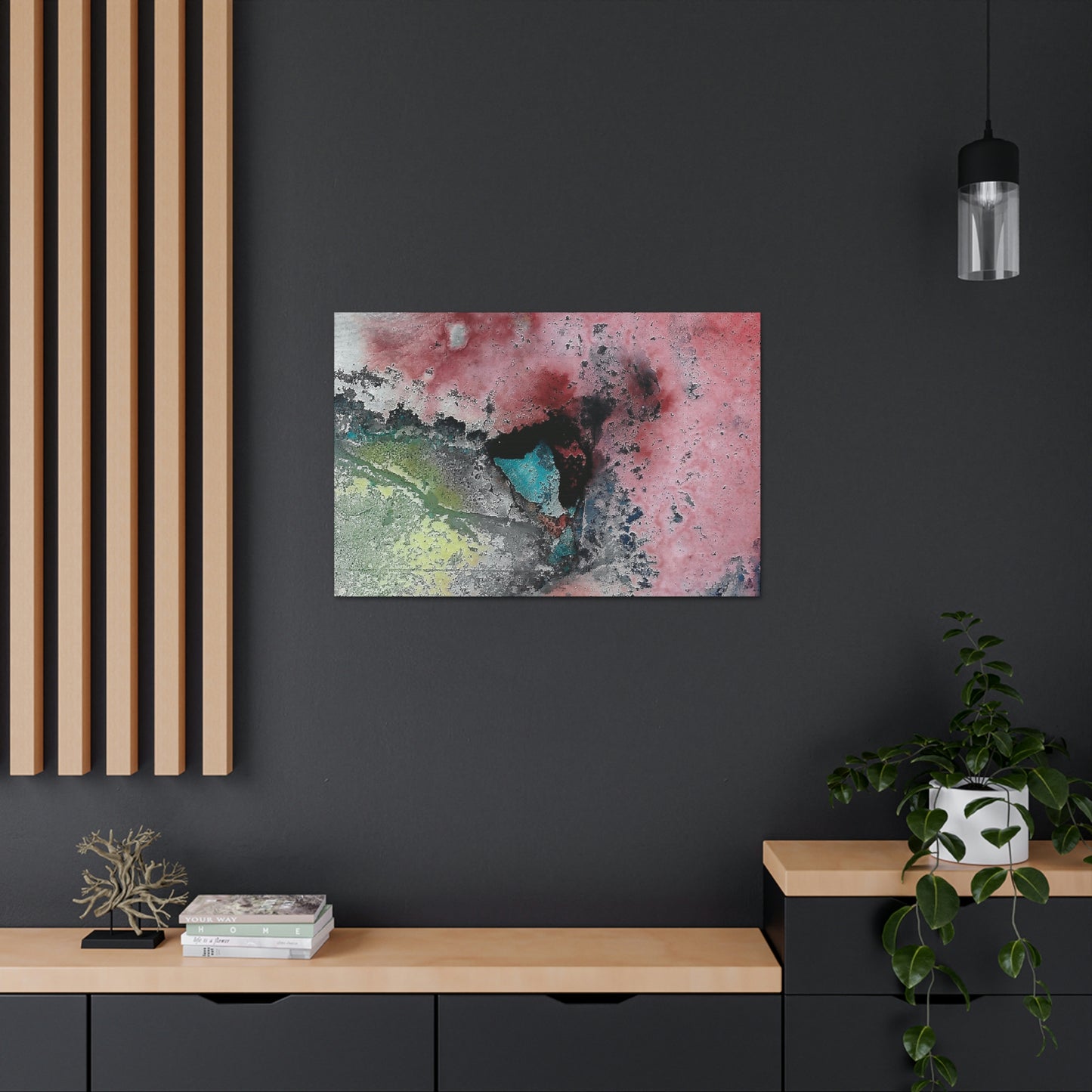 Inner Space 15 Canvas Print - Alja Design