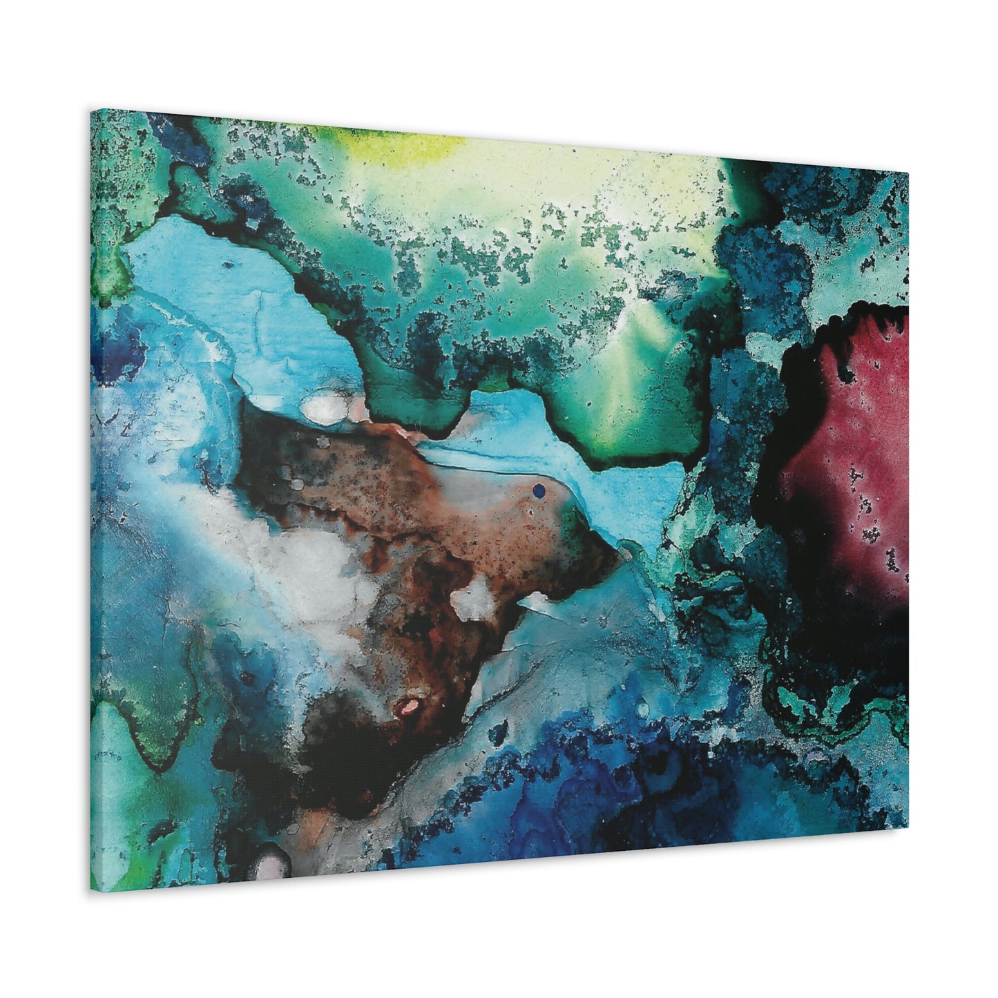 Inner Space 18 Canvas Print - Alja Design
