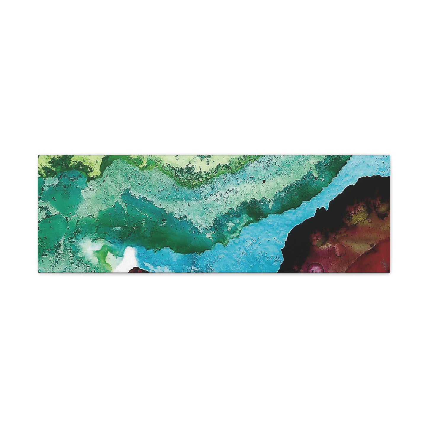 Inner Space 11 Canvas Print - Alja Design