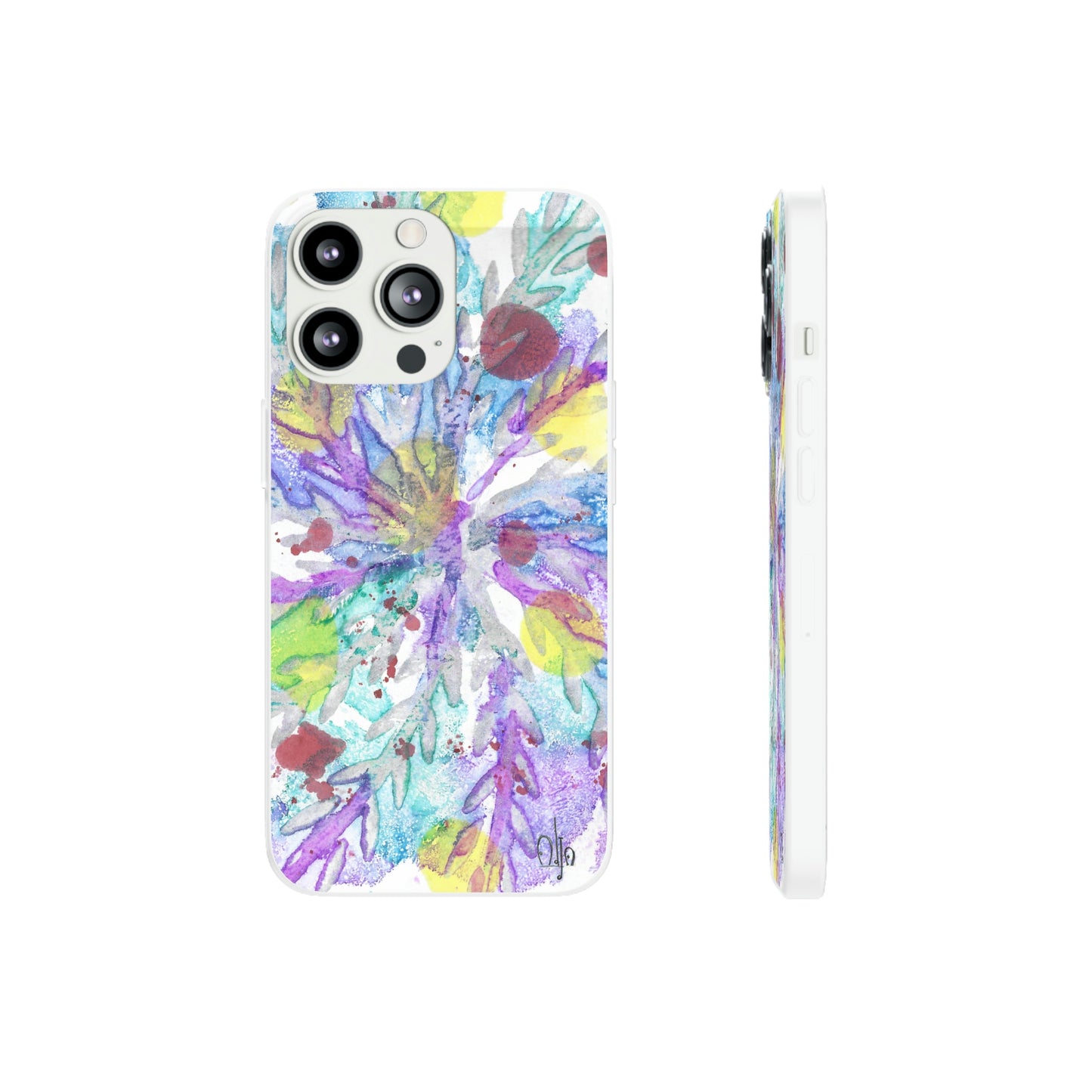 iPhone and Samsung Galaxy Flexi Phone Case Winter Colors - Alja Design