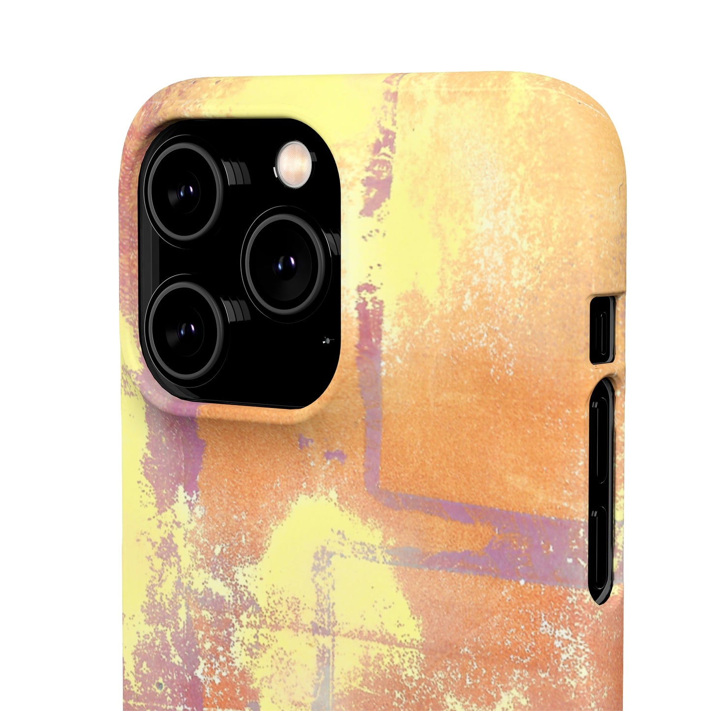 iPhone Samsung Galaxy Pixel5G Snap Case Phone Case Passionate Orange - Alja Design