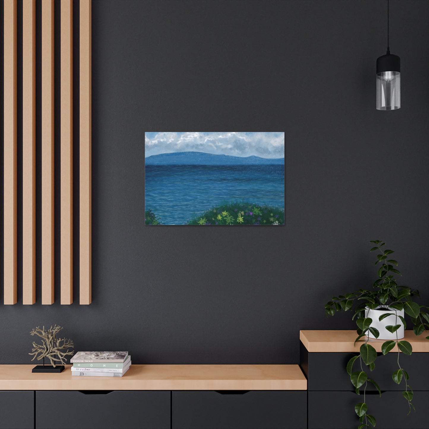 Monterey Bay Canvas Print - Alja Design