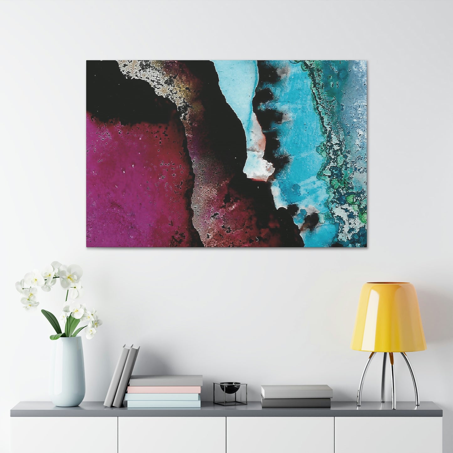 Inner Space 4 Canvas Print - Alja Design