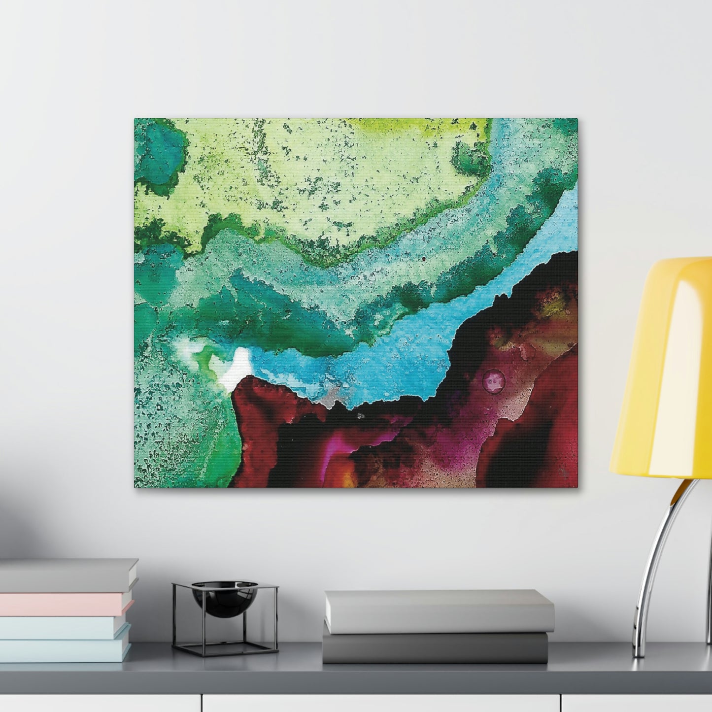 Inner Space 11 Canvas Print - Alja Design