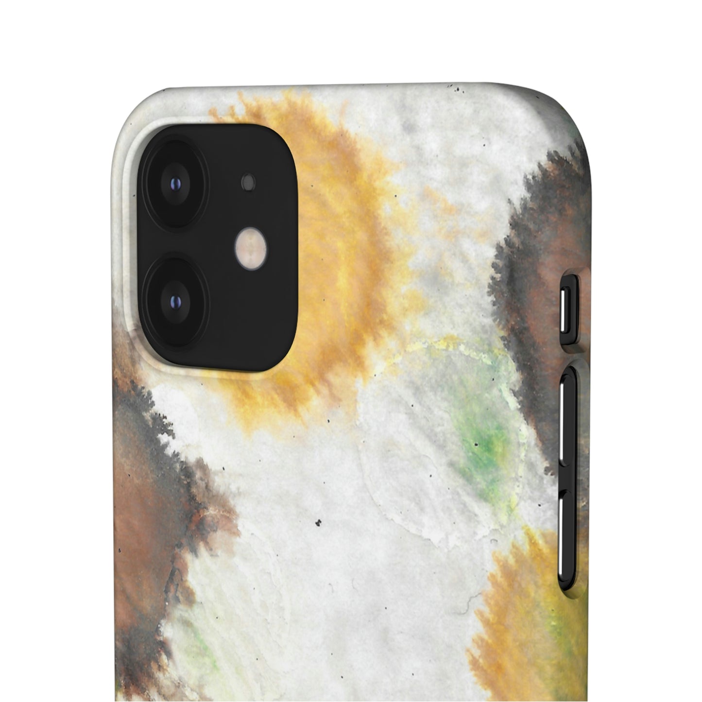 iPhone Samsung Galaxy Pixel5G Snap Case Phone Case Orange Cells - Alja Design