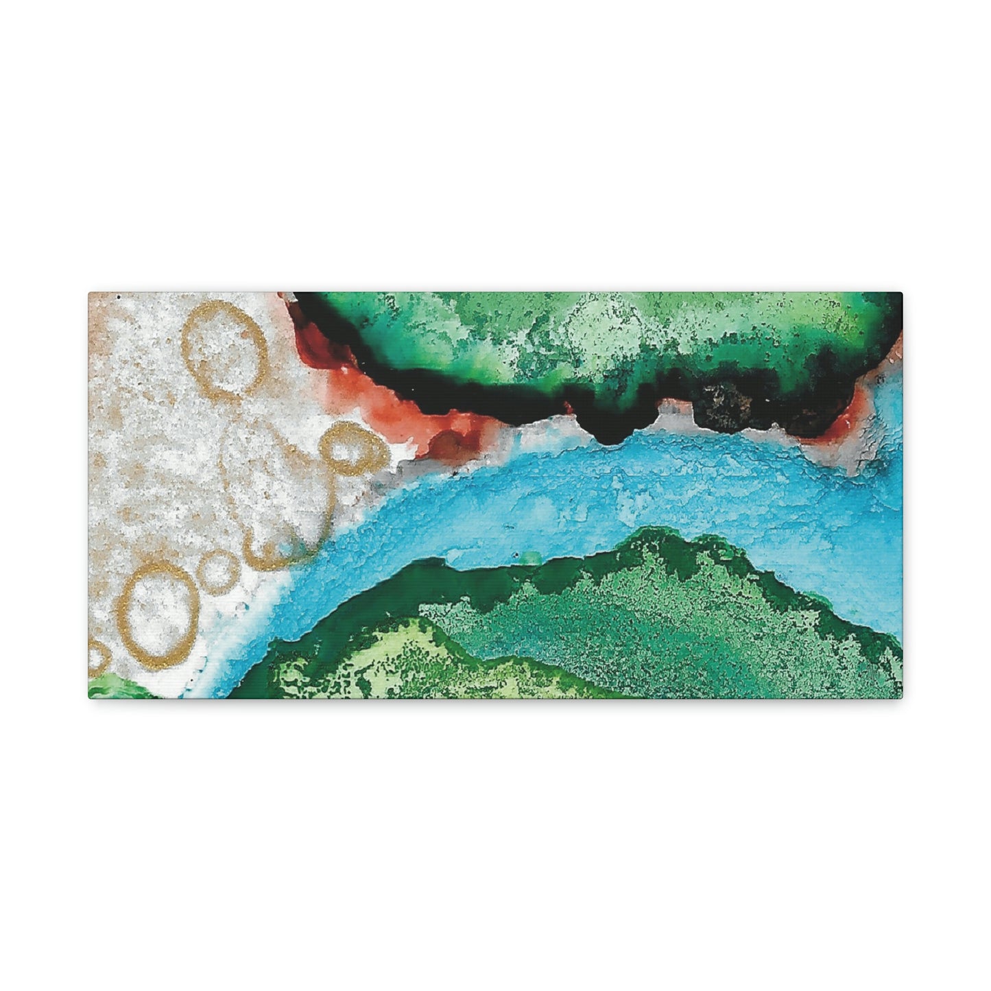 Inner Space 12 Canvas Print - Alja Design