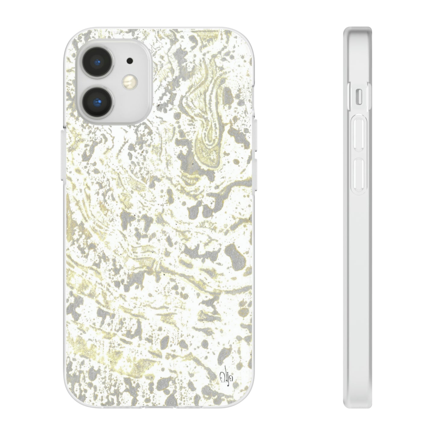 iPhone and Samsung Galaxy Flexi Phone Case Sandy Shells - Alja Design