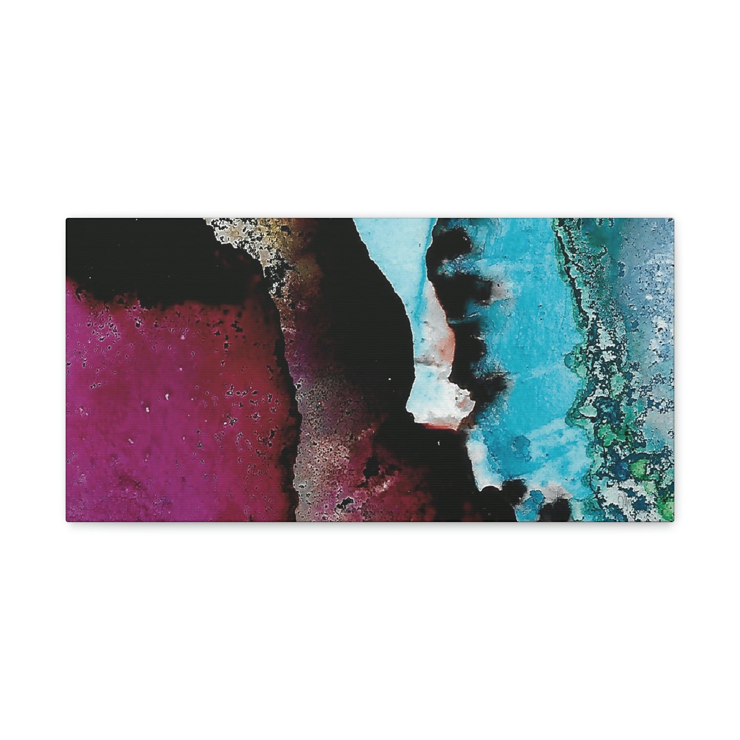 Inner Space 4 Canvas Print - Alja Design