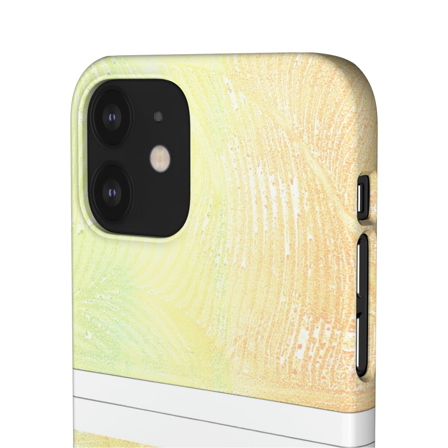 iPhone Samsung Galaxy Pixel5G Snap Case Phone Case Piña Colada with Tropical Waves - Alja Design