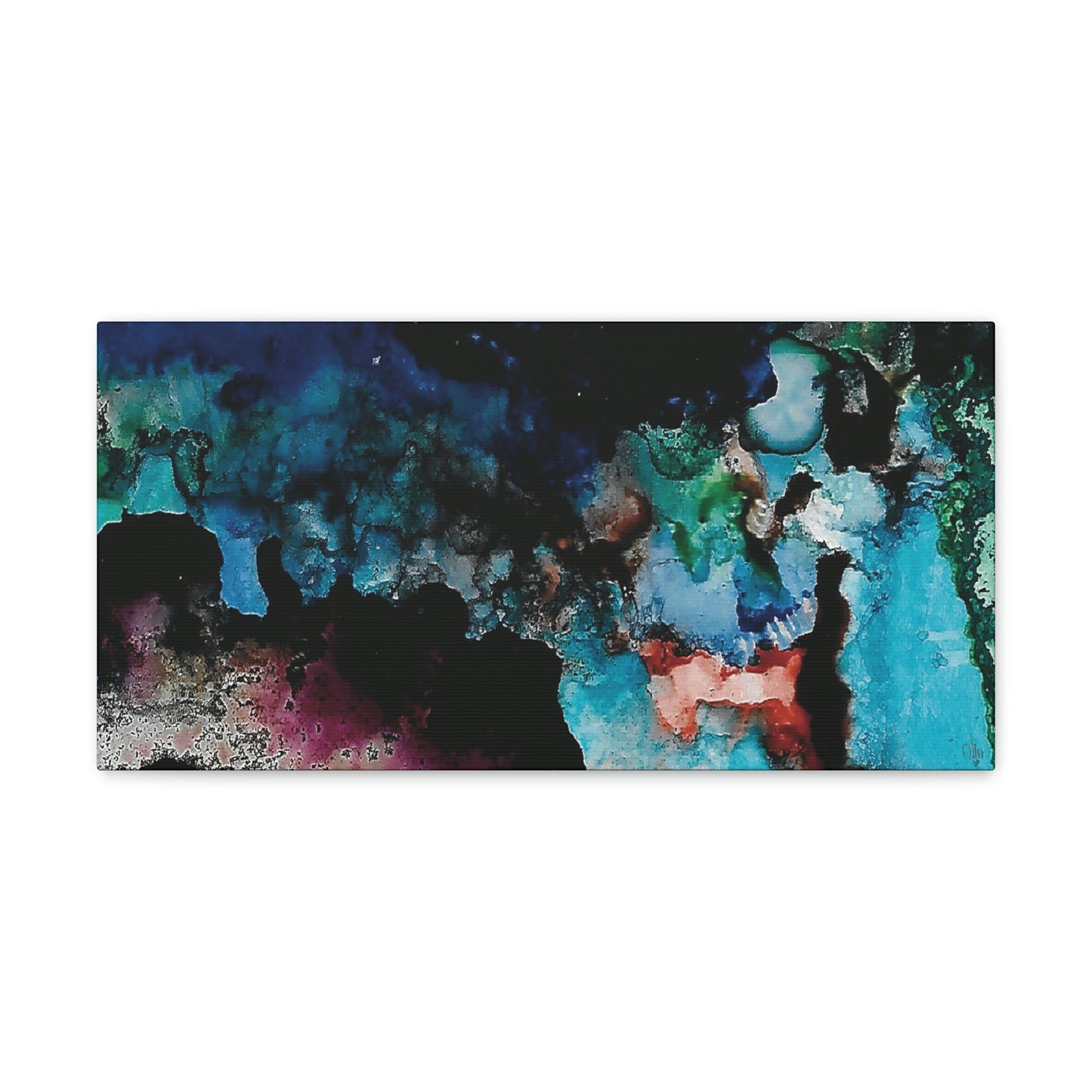Inner Space 3 Canvas Print - Alja Design