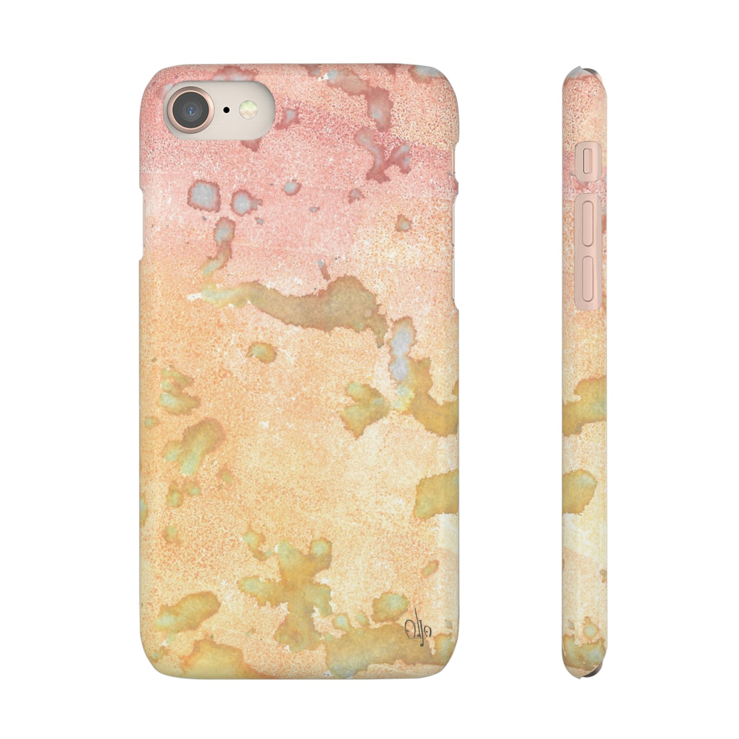 iPhone Samsung Galaxy Pixel5G Snap Case Phone Case Red Planet - Alja Design