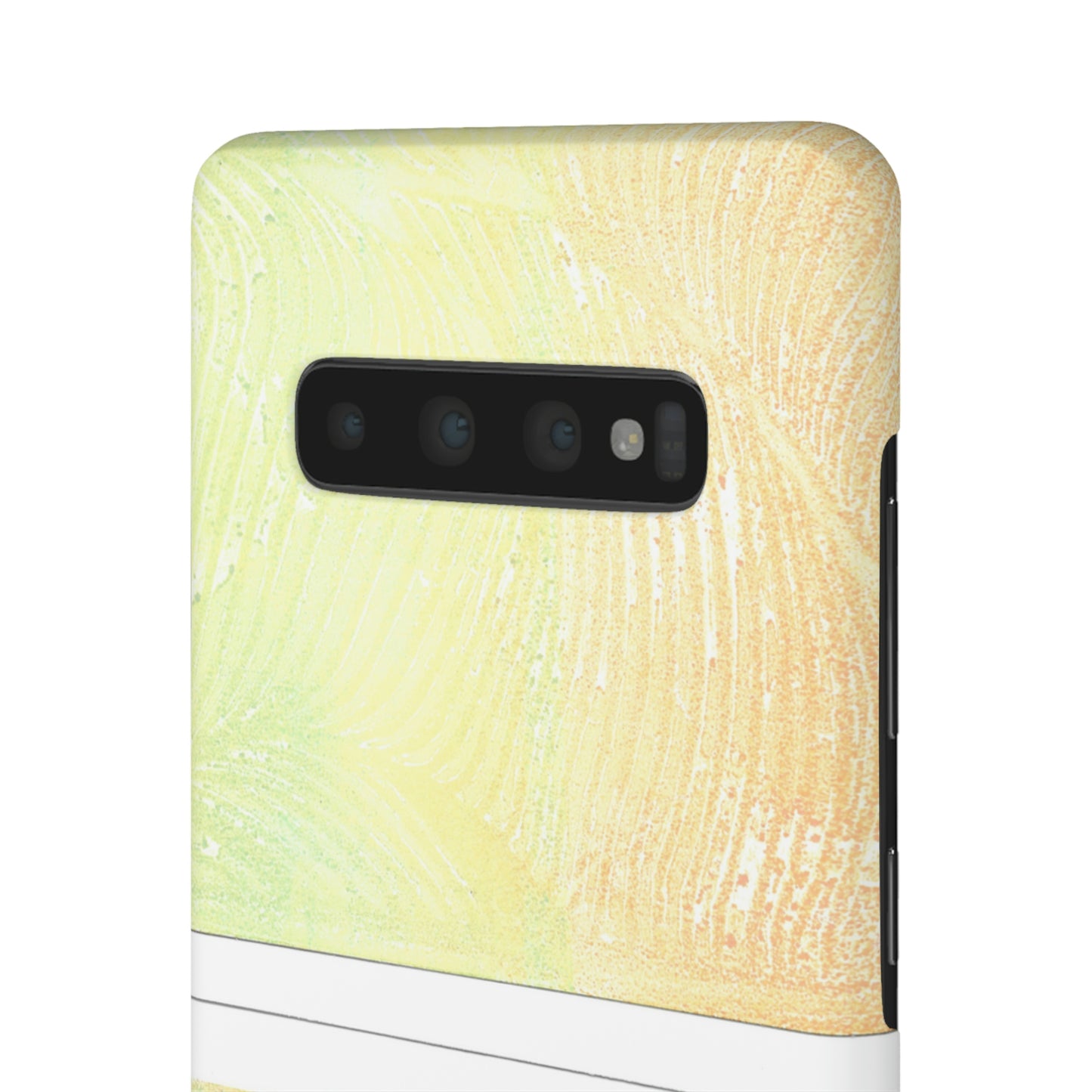 iPhone Samsung Galaxy Pixel5G Snap Case Phone Case Piña Colada with Tropical Waves - Alja Design