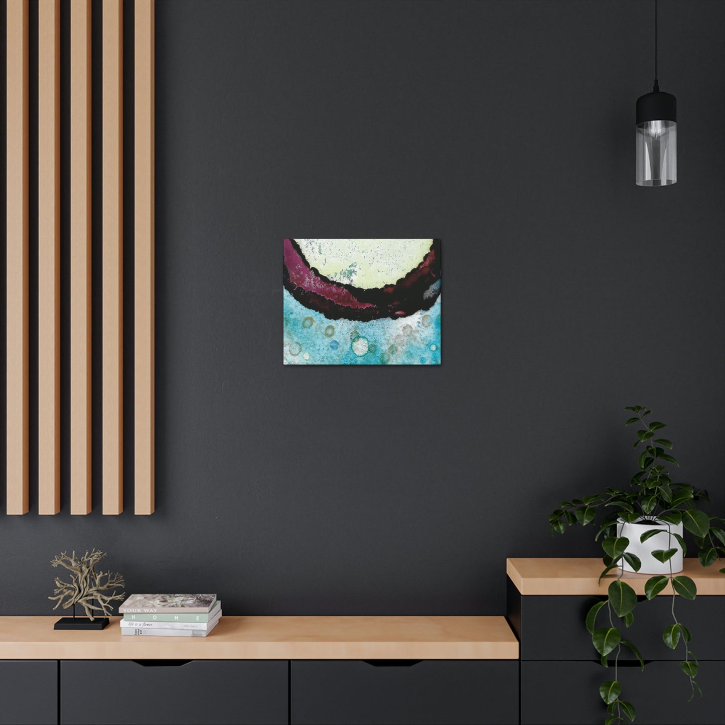 Inner Space 7 Canvas Print - Alja Design