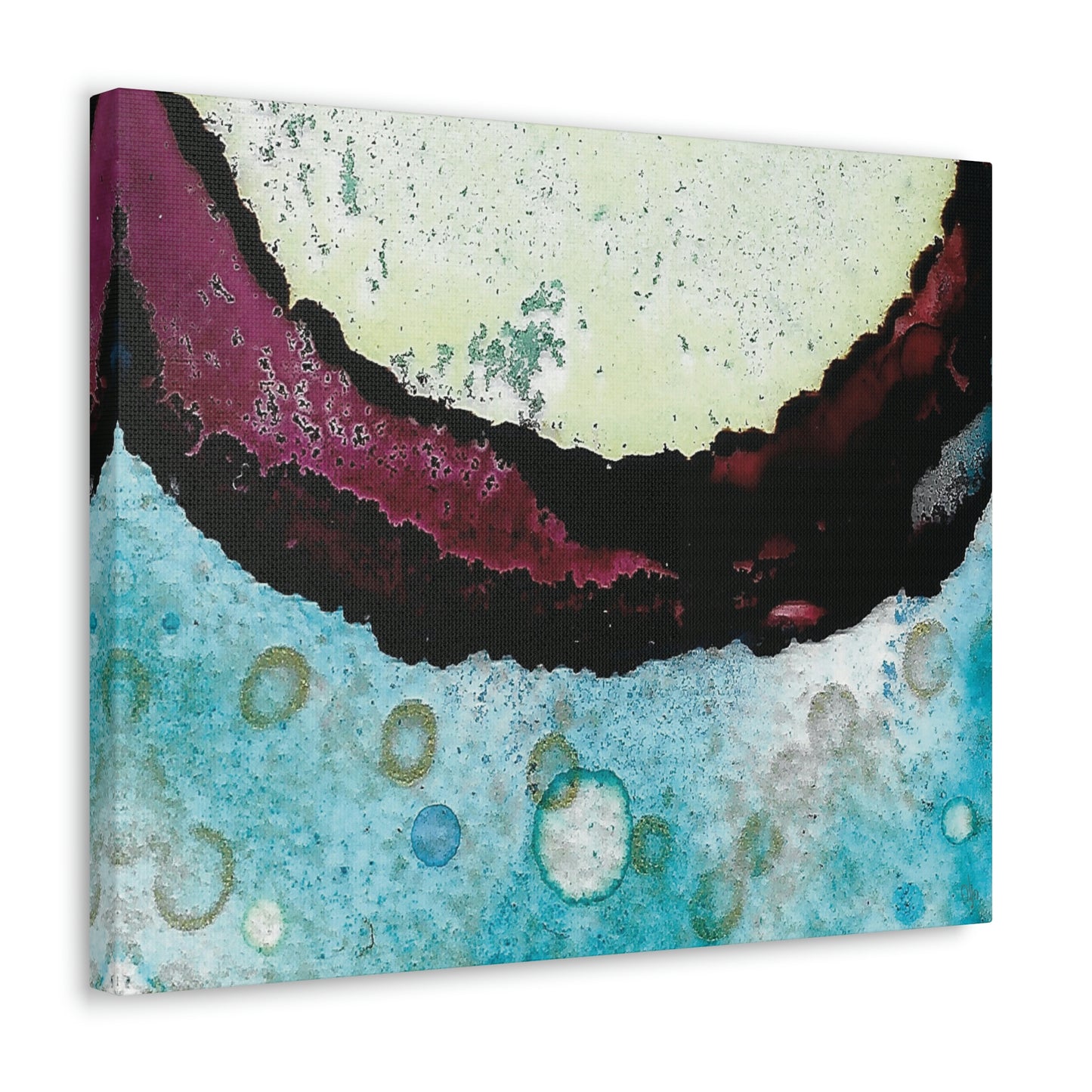 Inner Space 7 Canvas Print - Alja Design