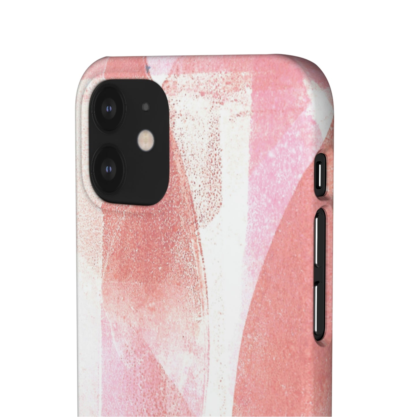 iPhone Samsung Galaxy Pixel5G Snap Case Phone Case Red Glass